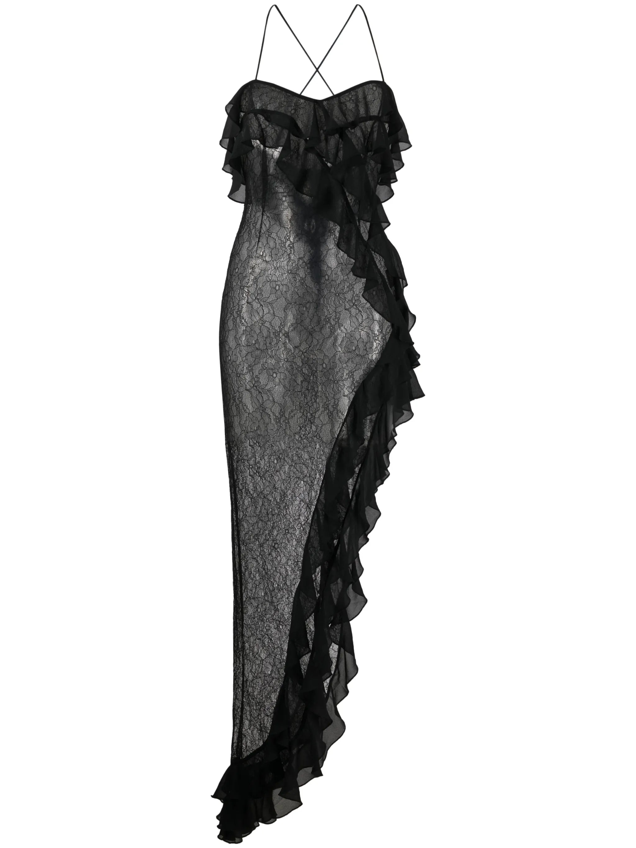 Tranquilla sheer maxi dress
