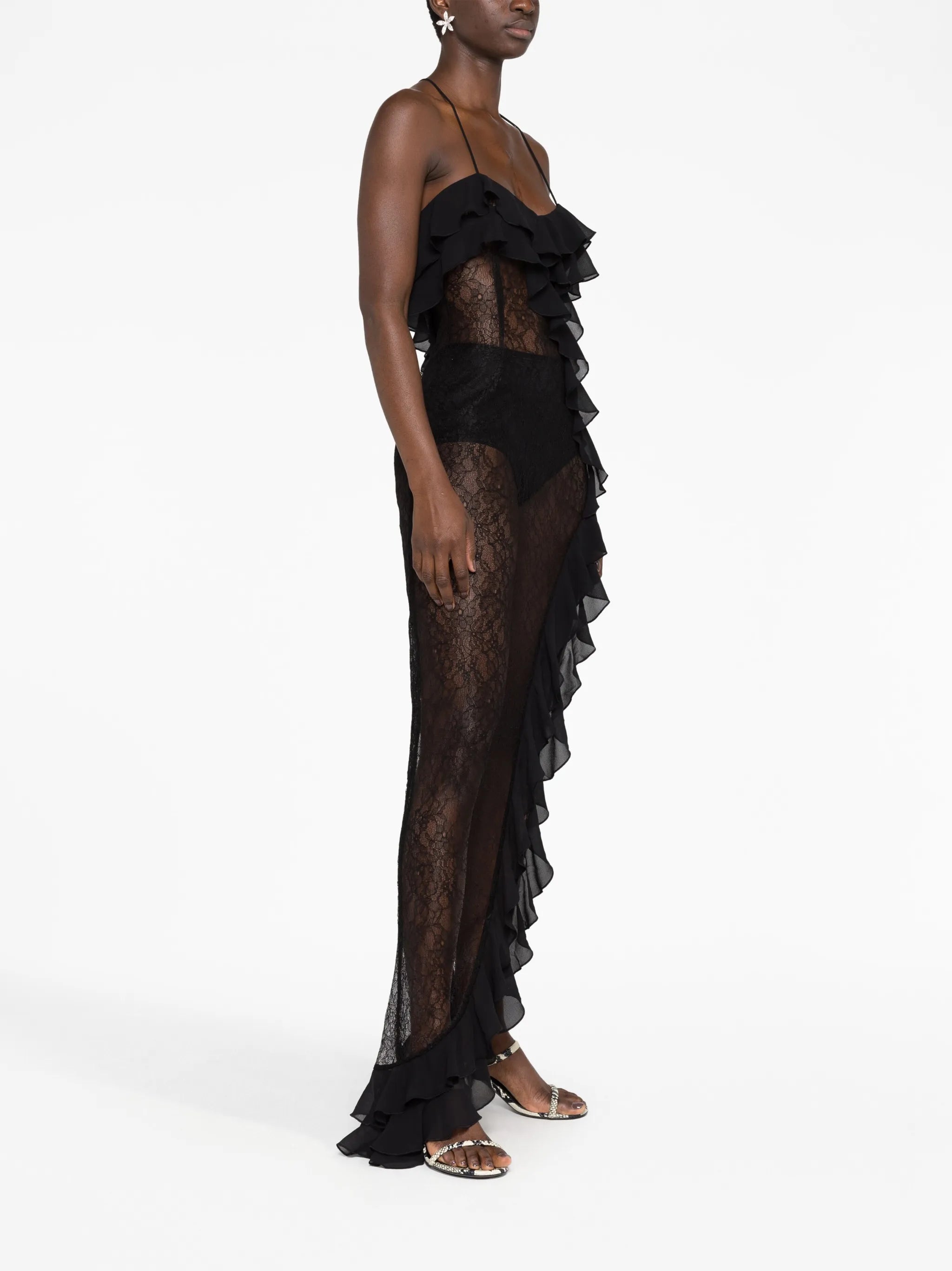 Tranquilla sheer maxi dress