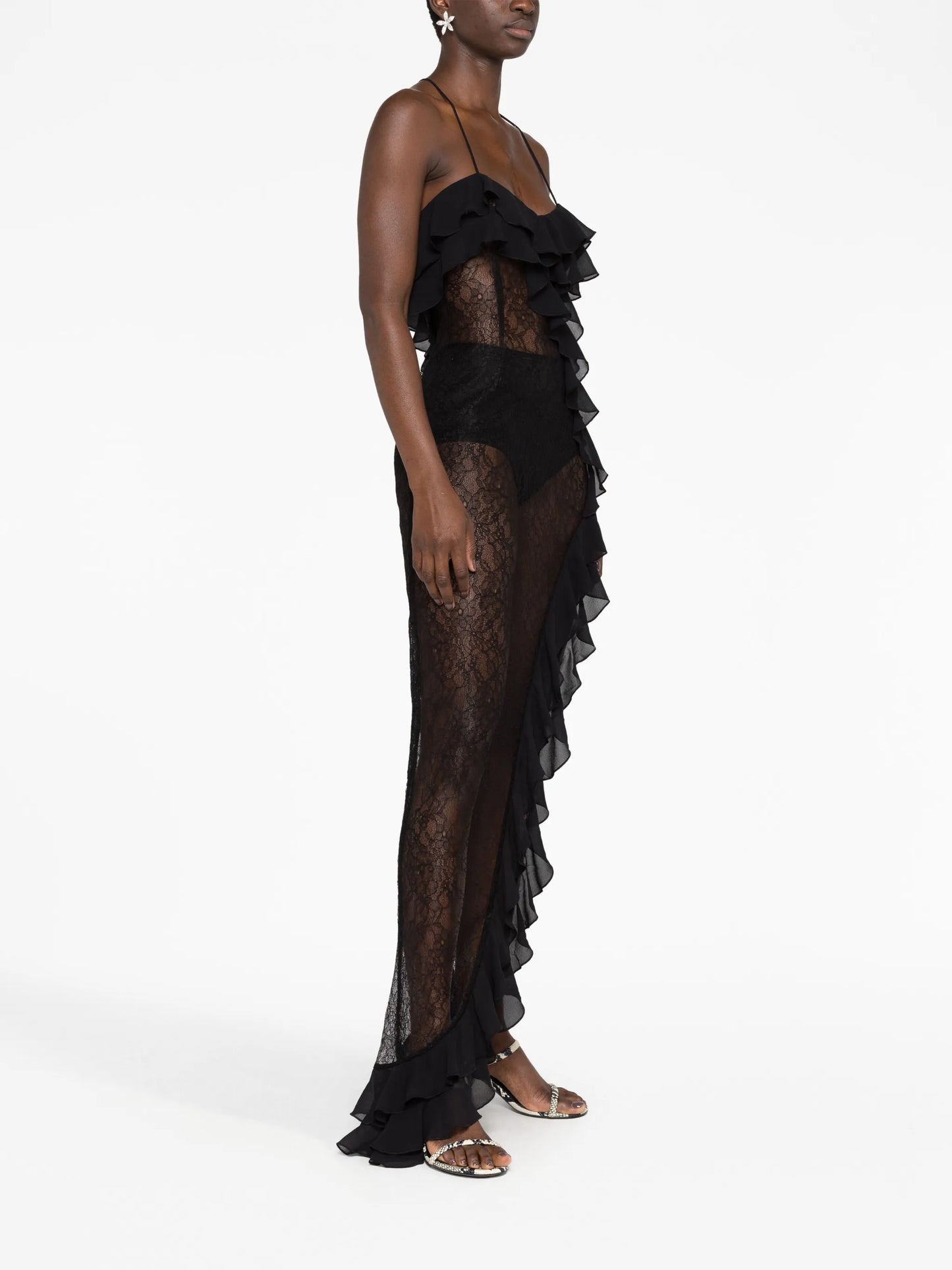 Tranquilla sheer maxi dress
