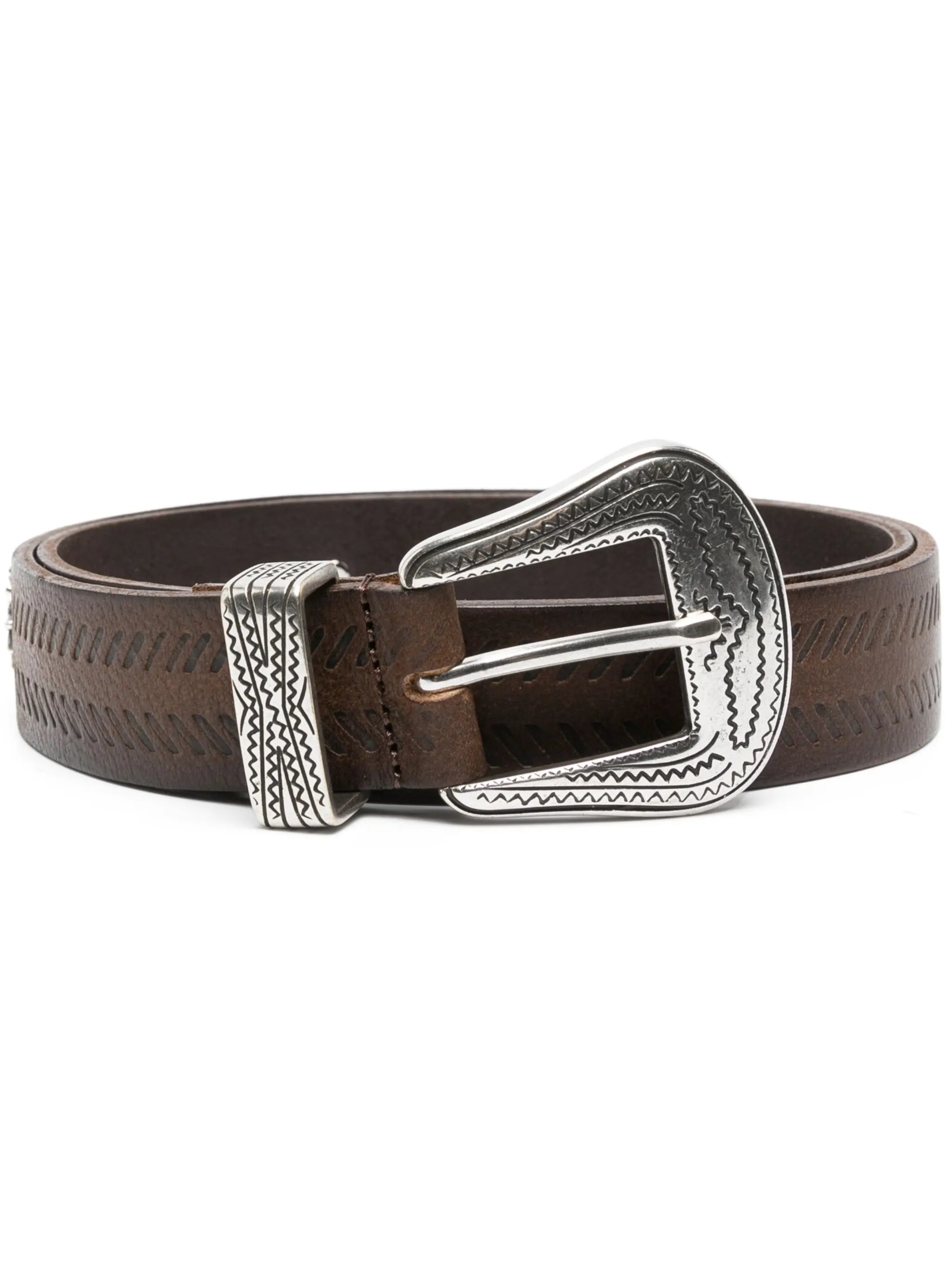 Los Angeles studded leather belt