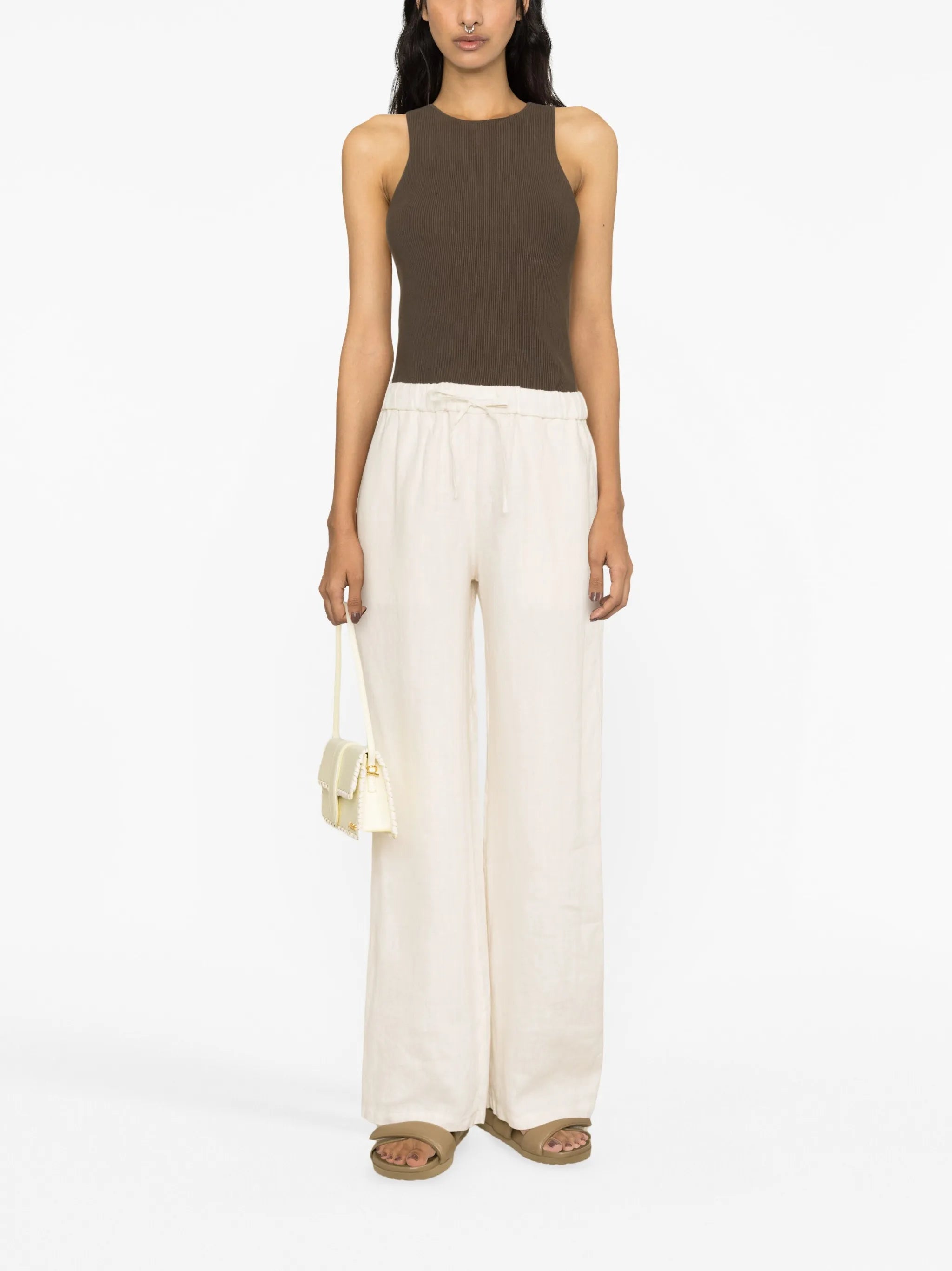 Jaleh wide-leg trousers