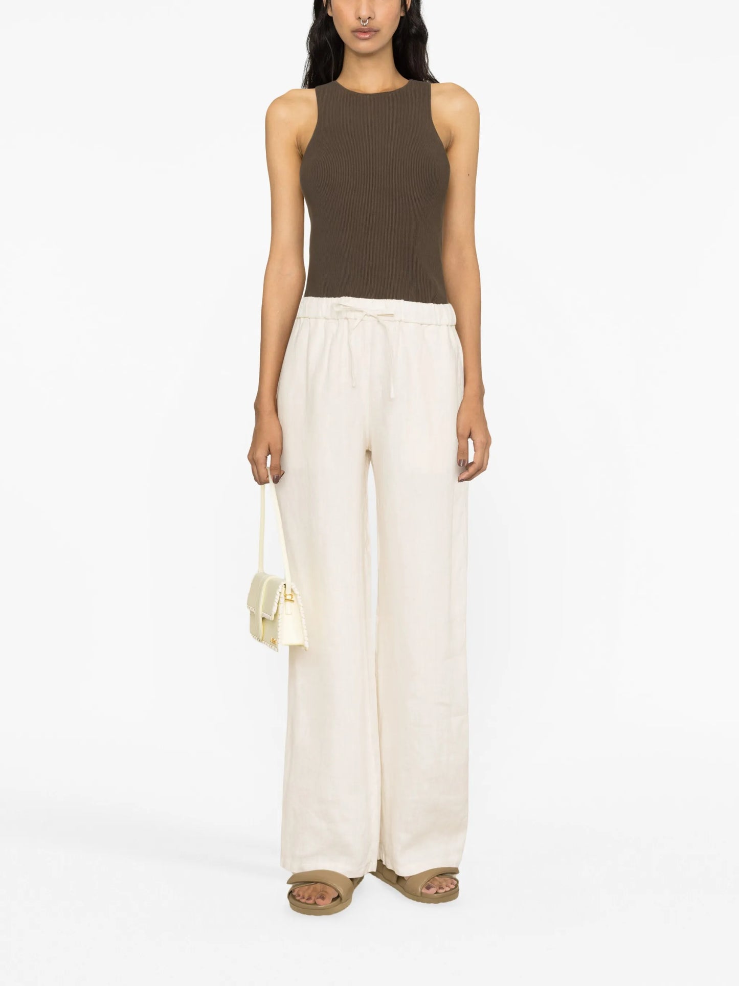 Jaleh wide-leg trousers