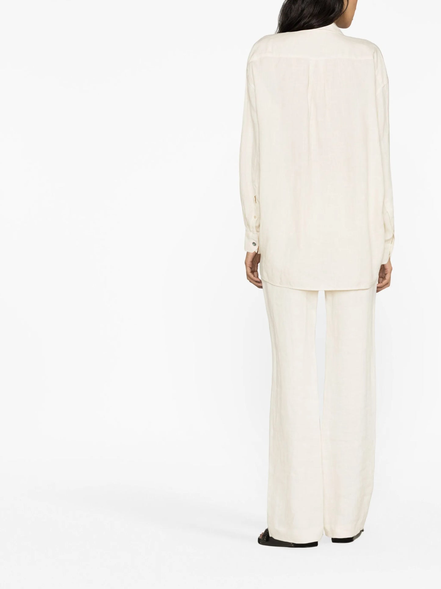 Amy long-sleeved linen shirt