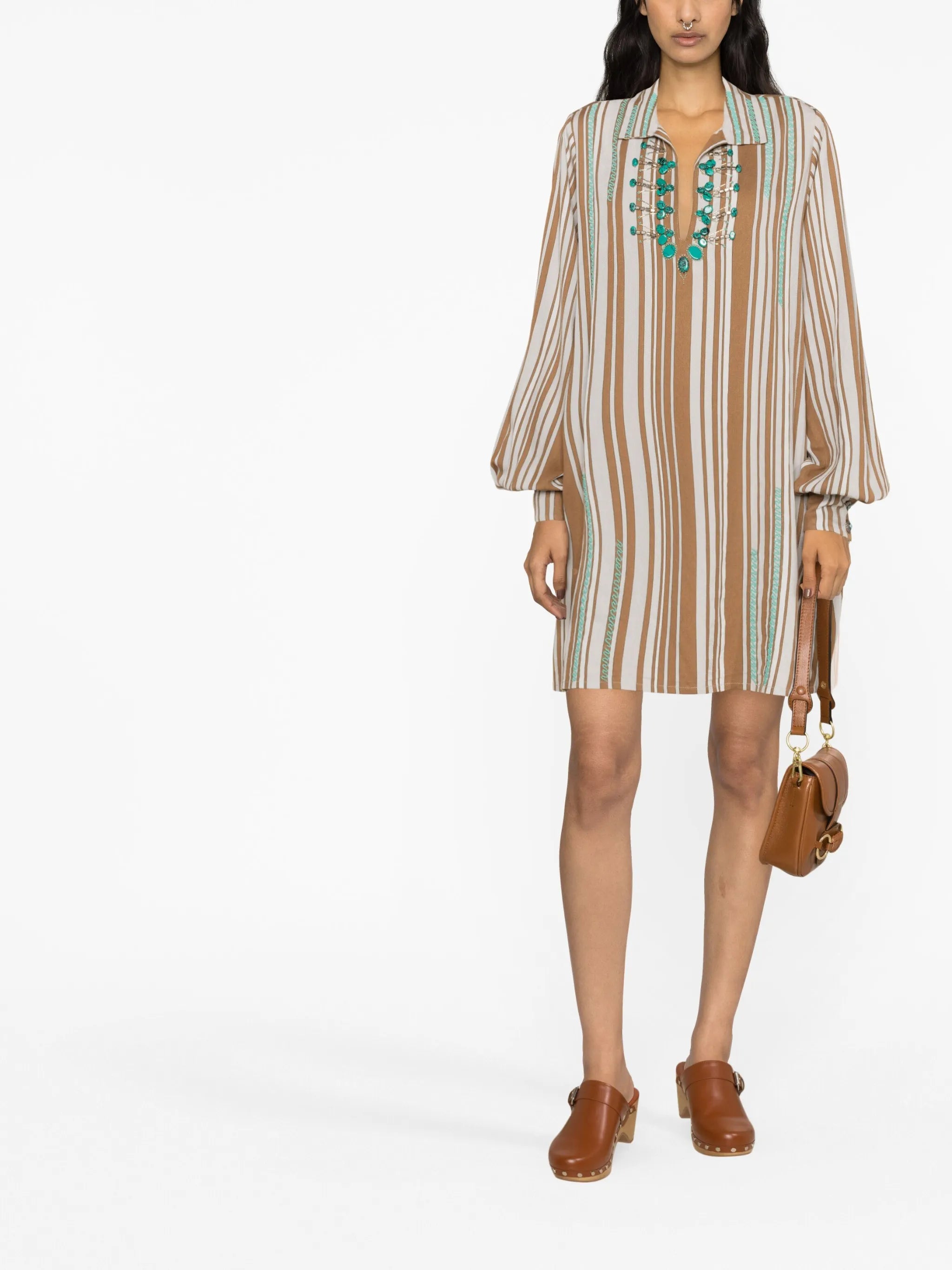 Golnar embellished dress