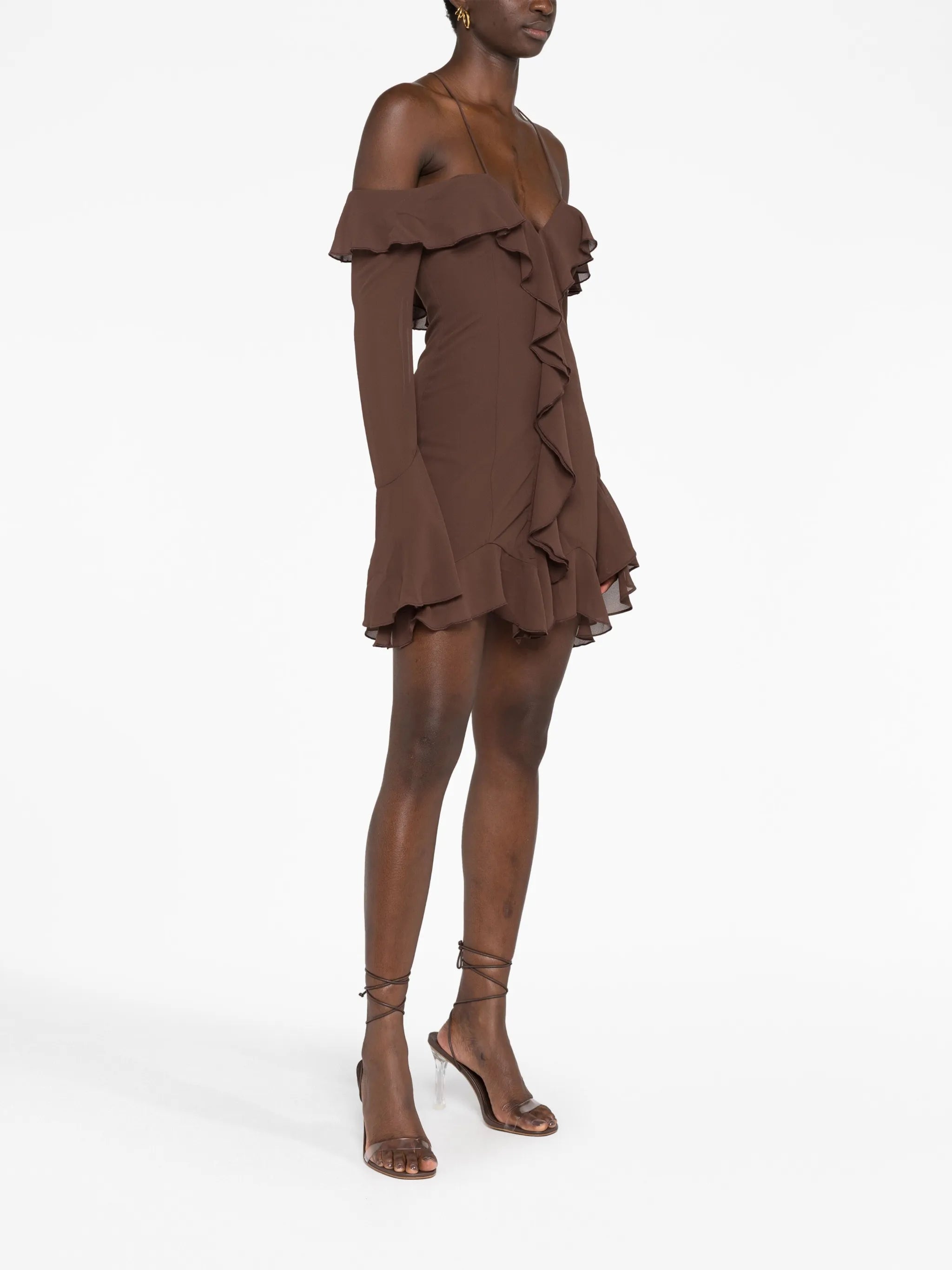 Selia ruffled minidress