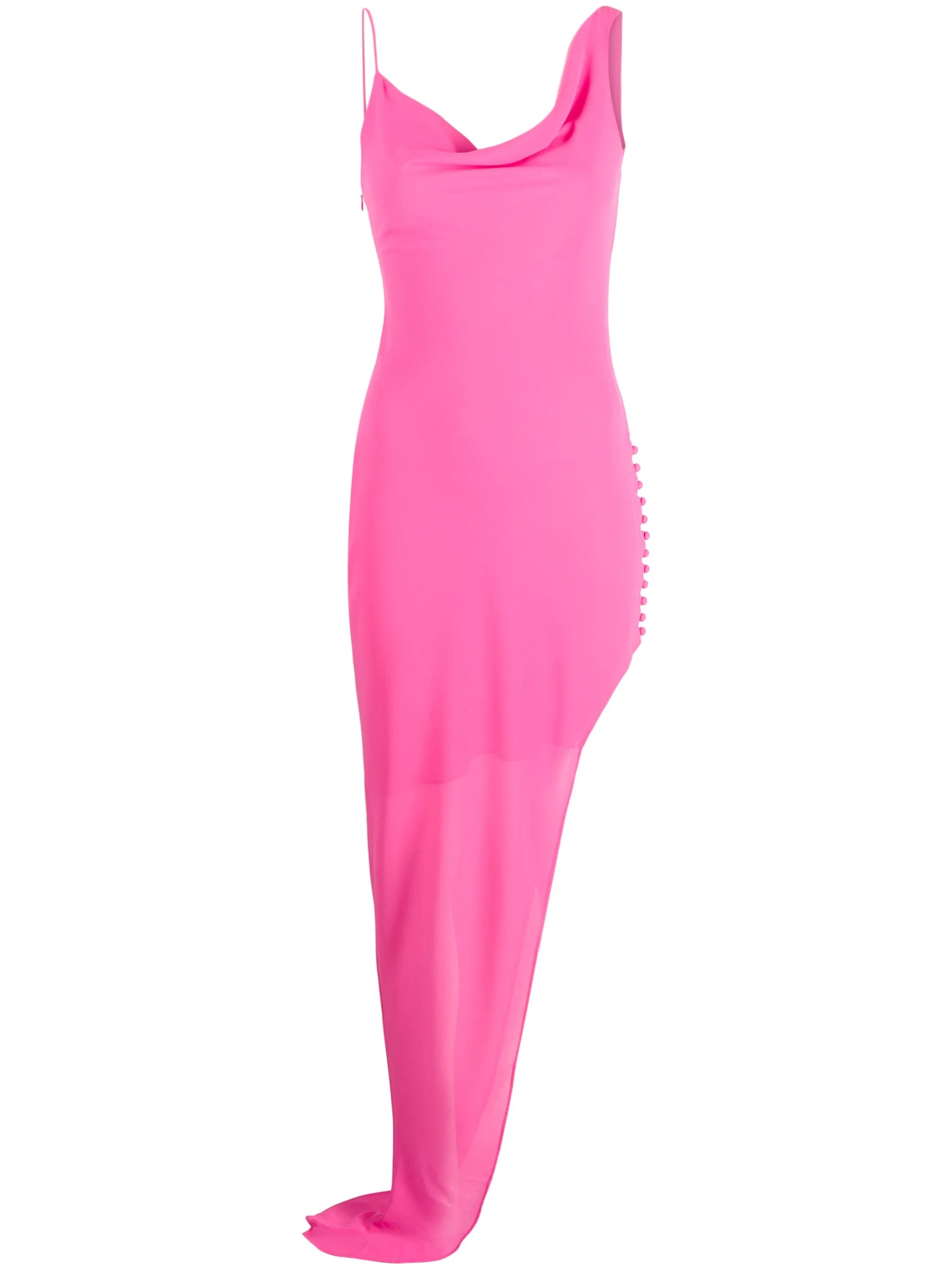 Matisse asymmetric side-slit maxi dress