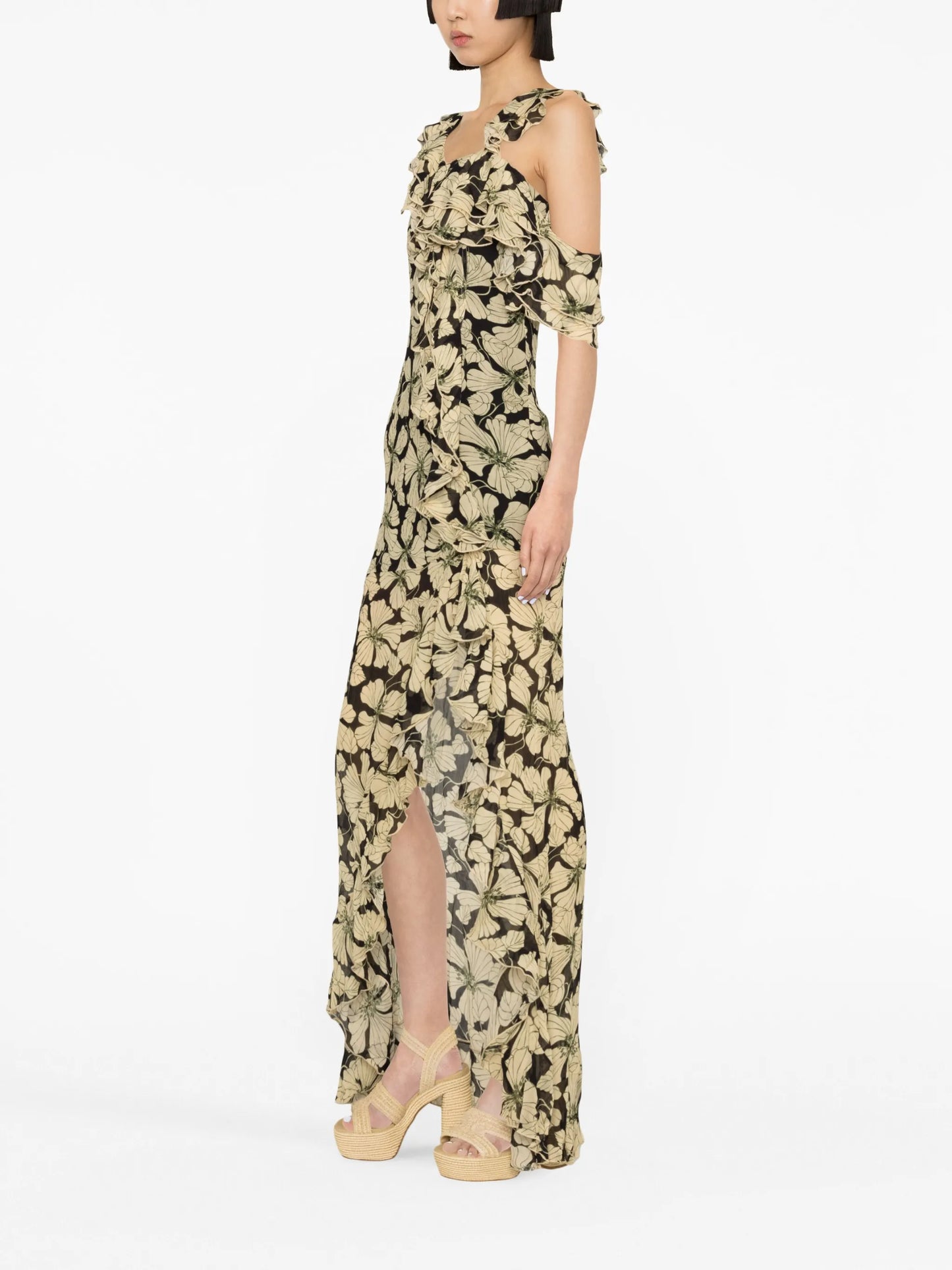 Serena floral-print maxi dress