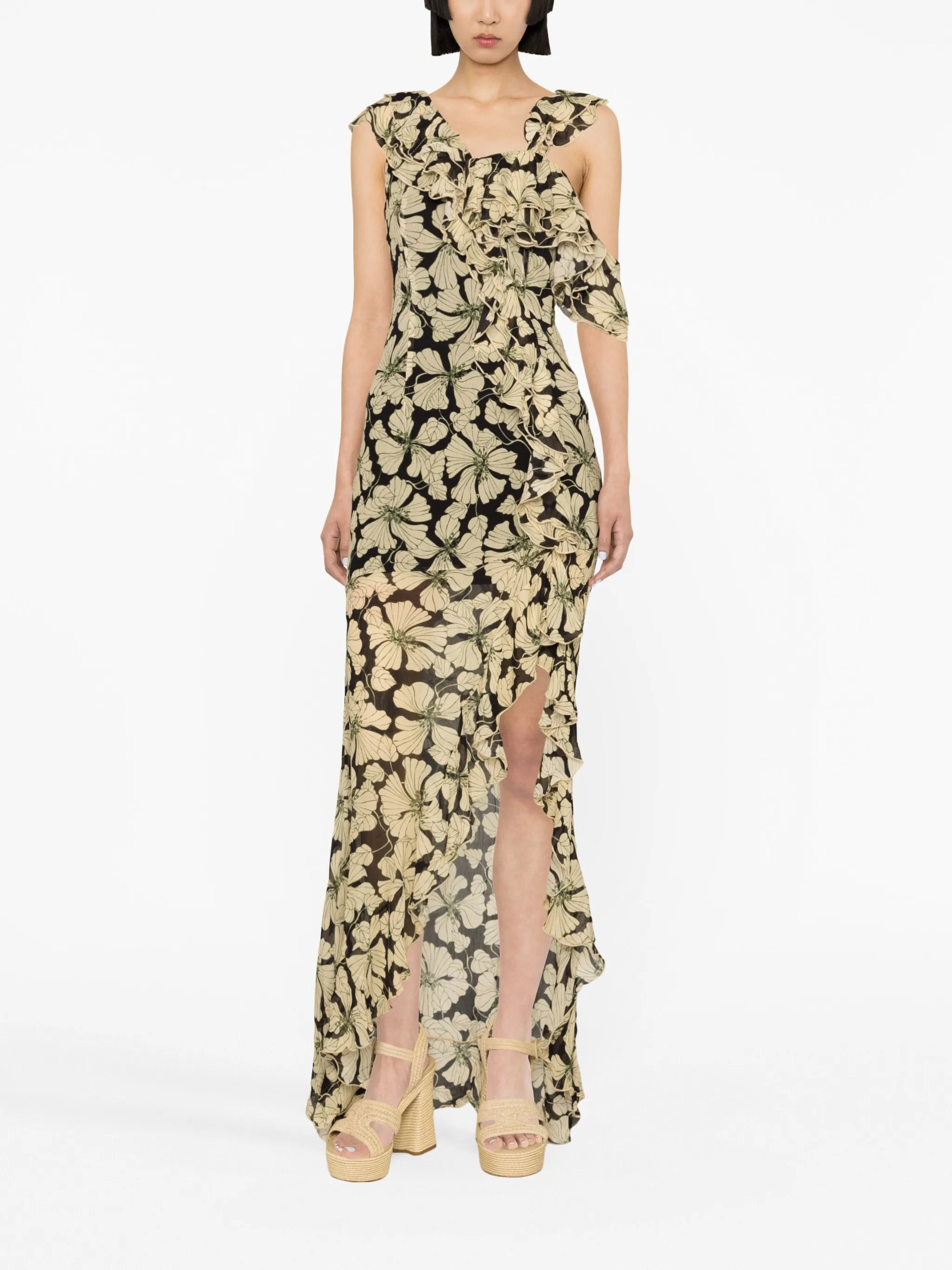 Serena floral-print maxi dress