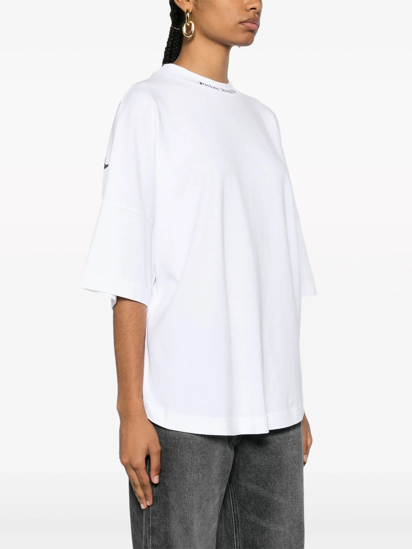 logo-print cotton T-shirt