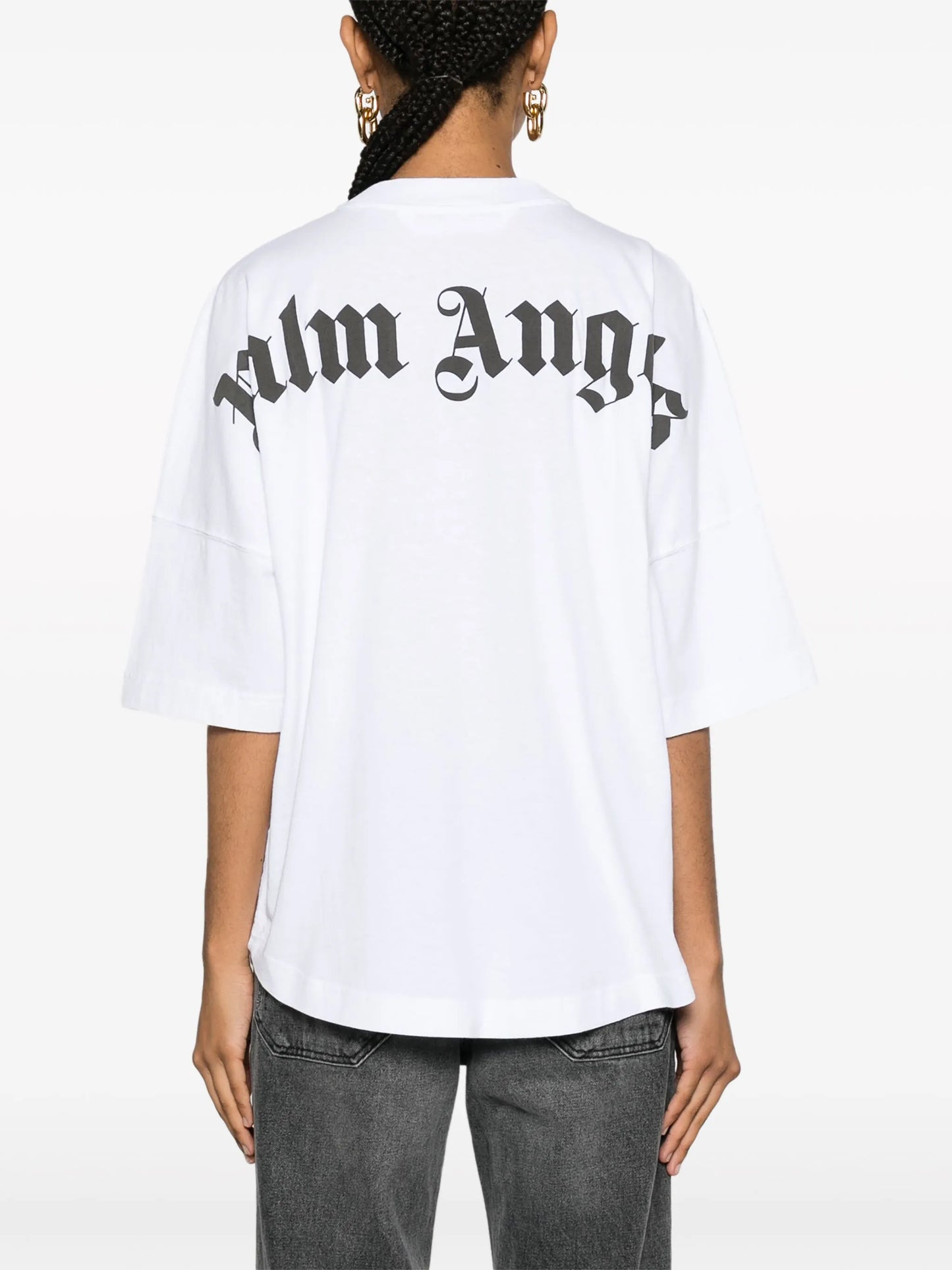 logo-print cotton T-shirt