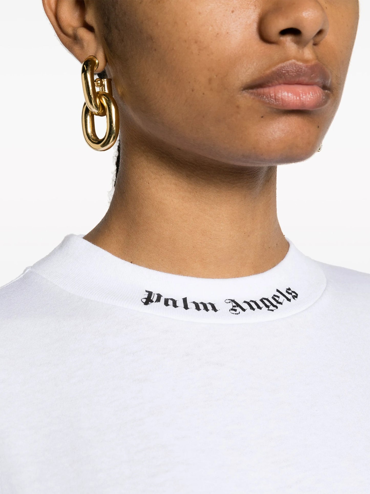 logo-print cotton T-shirt