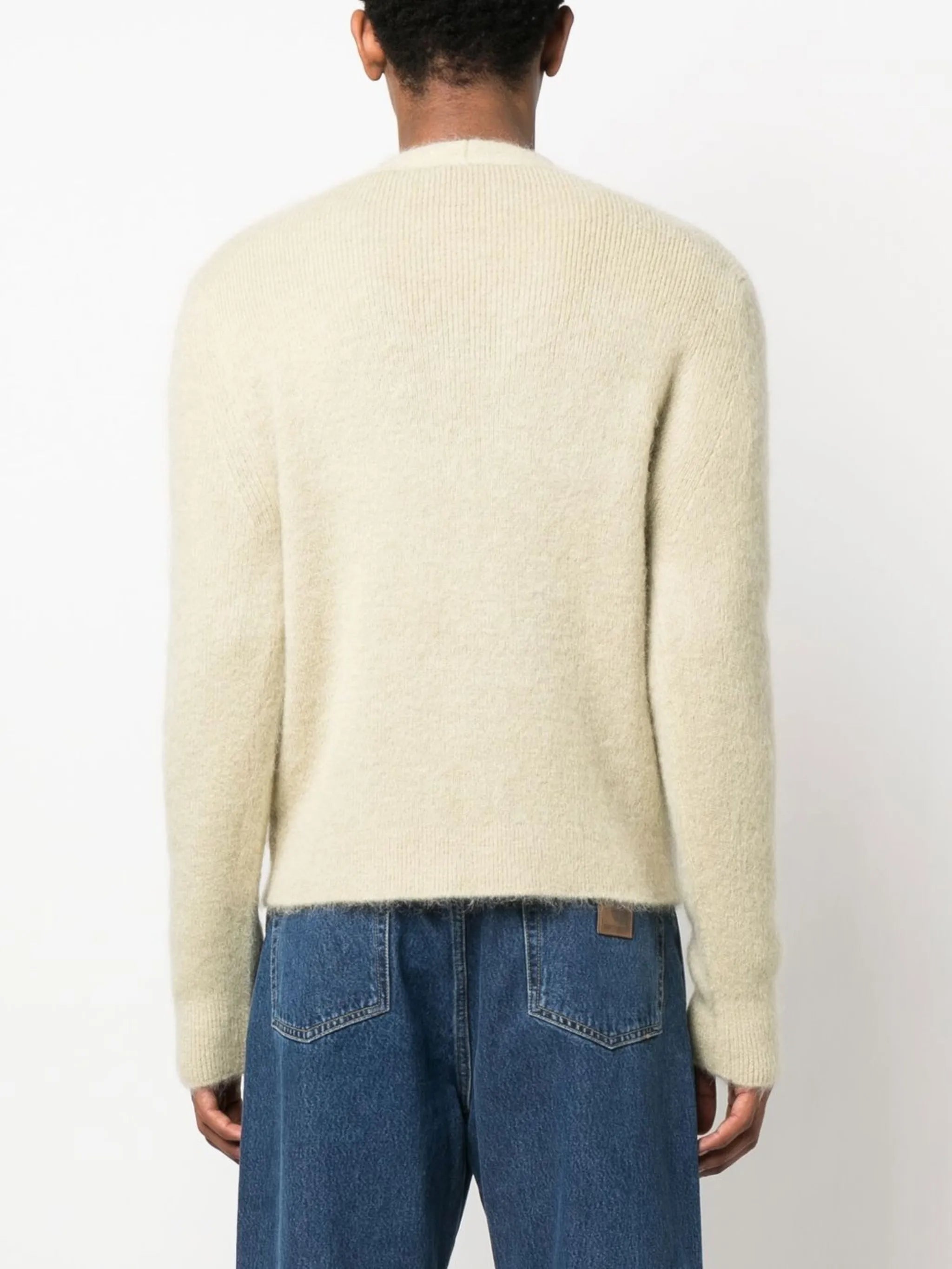 Lazo contrast-trim cardigan