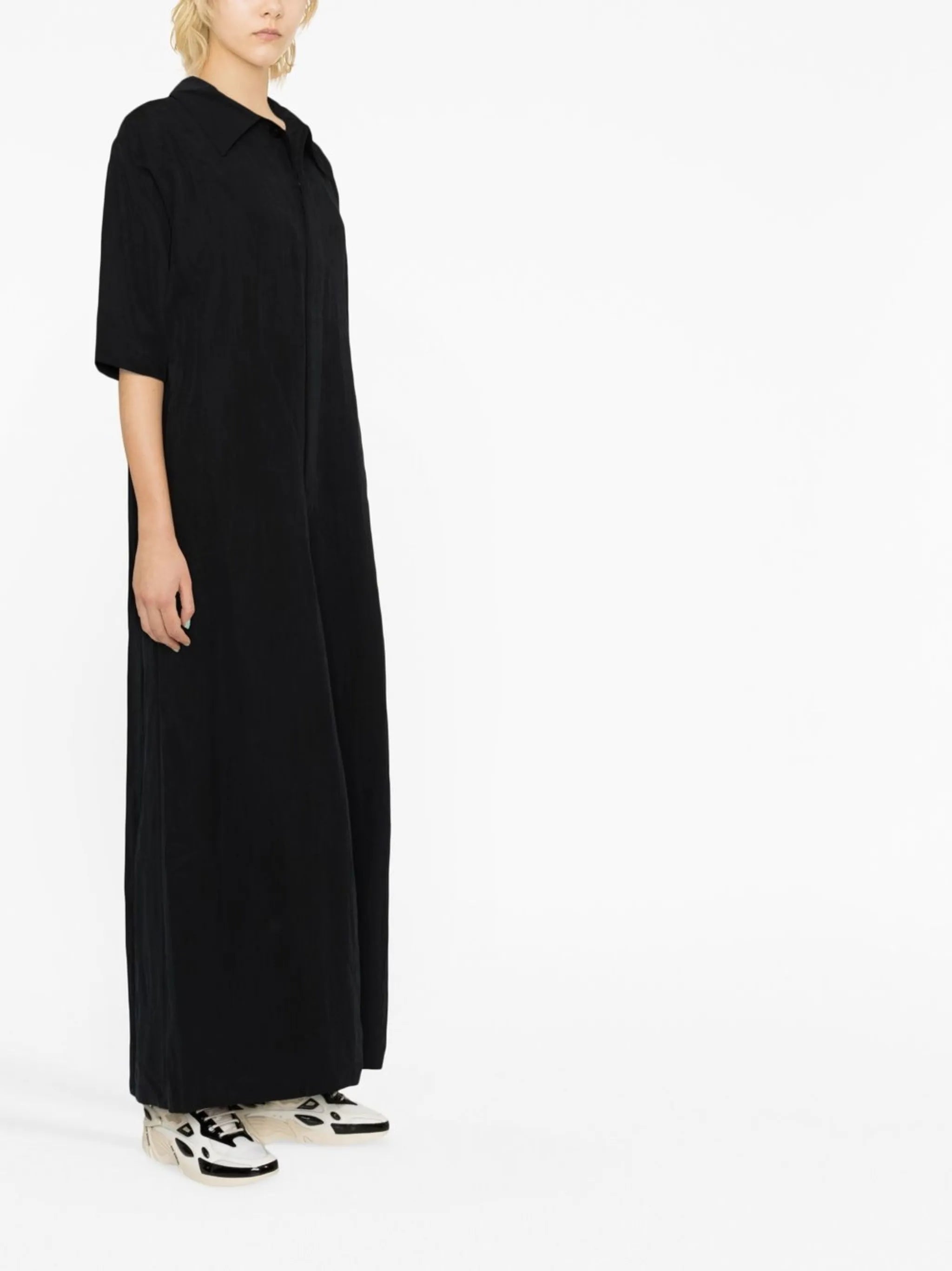 short-sleeve jumpsuit