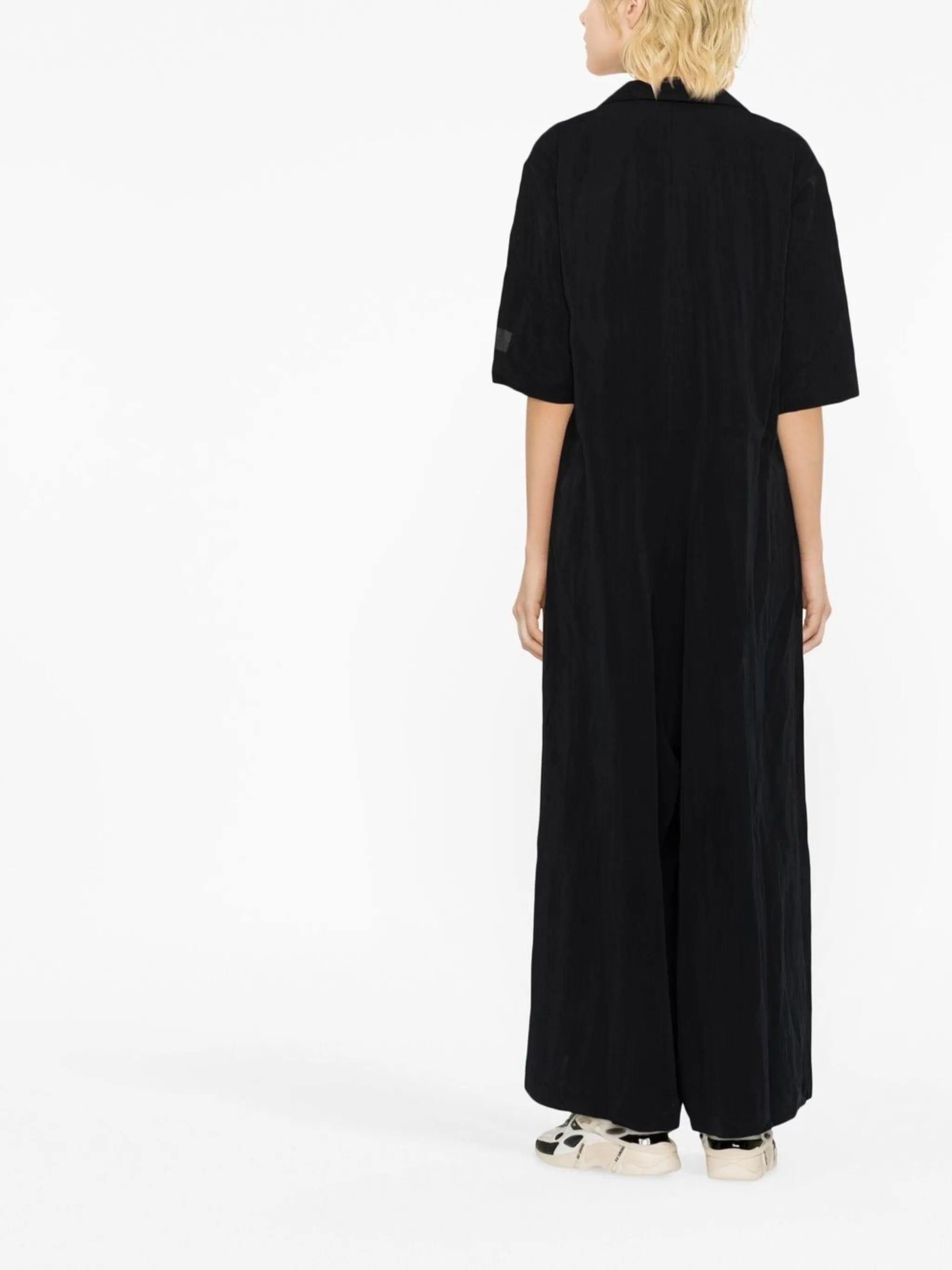 short-sleeve jumpsuit