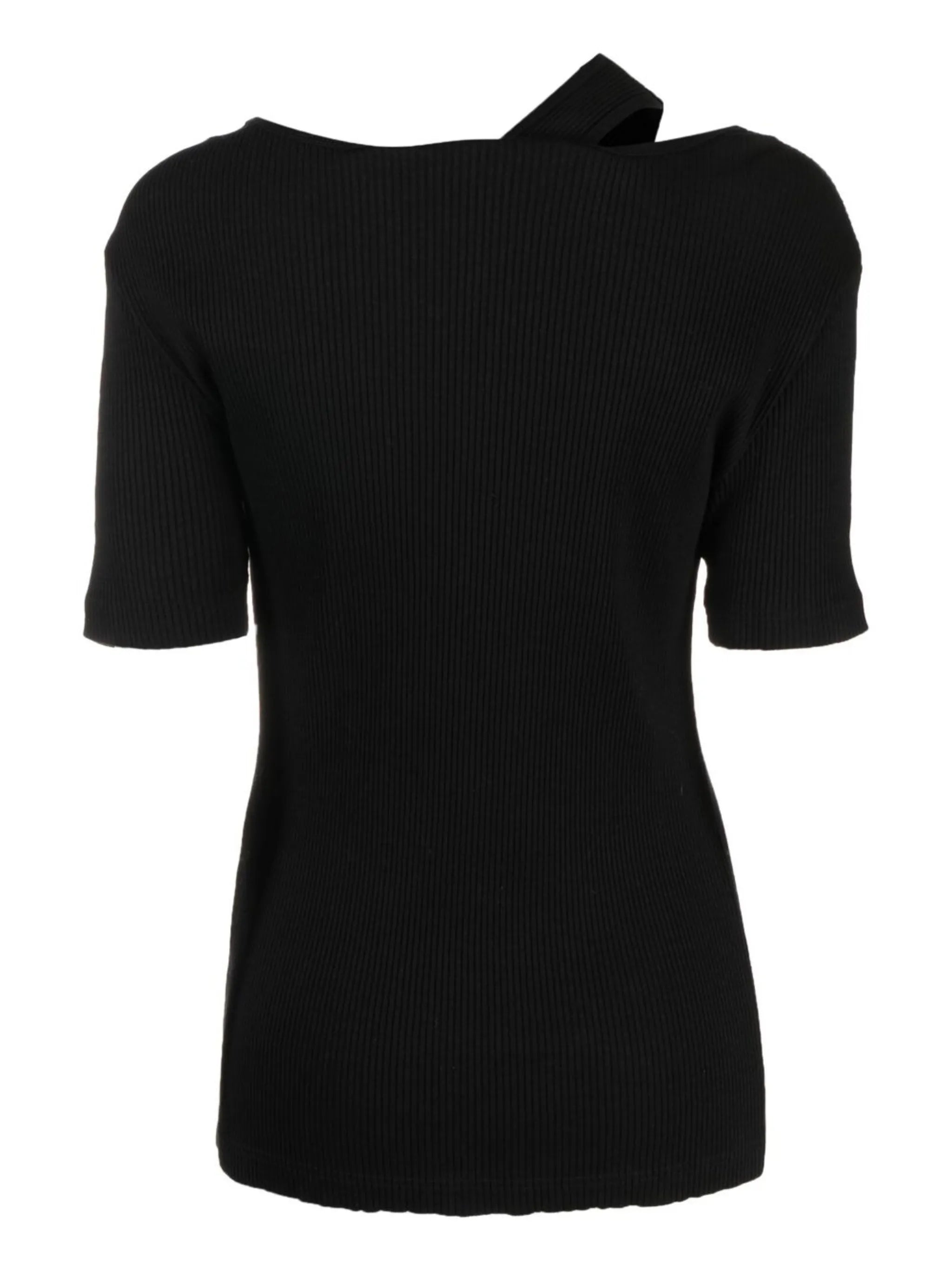 Double Collar cotton T-shirt