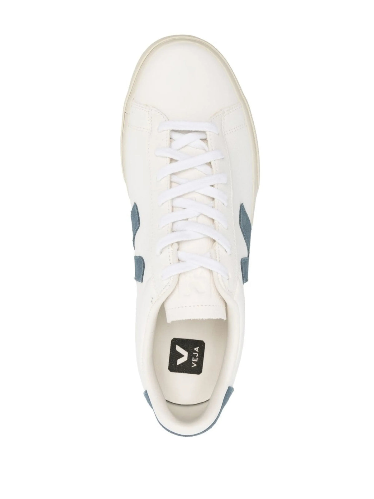 California logo-patch leather sneakers