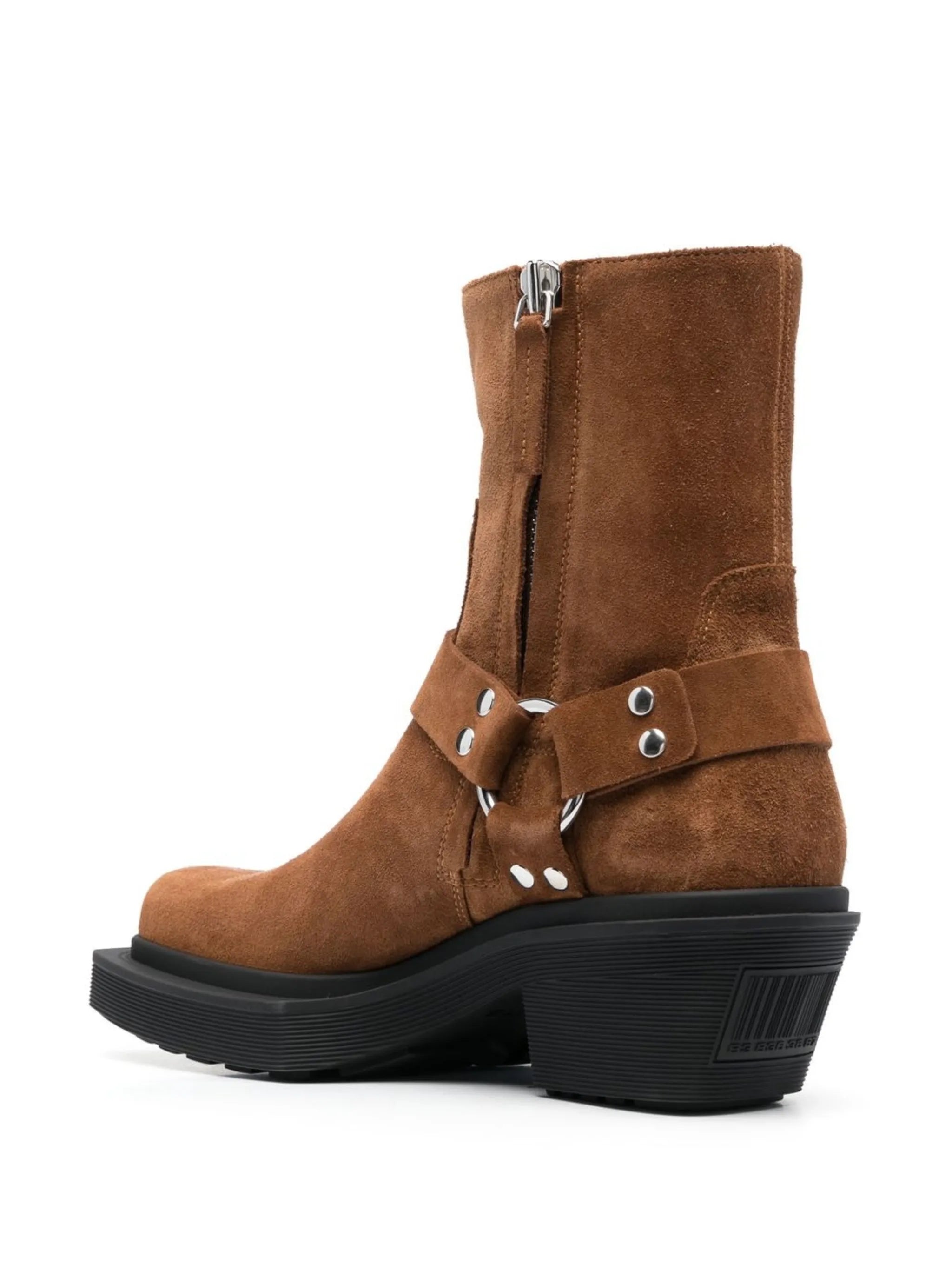 suede Western boots