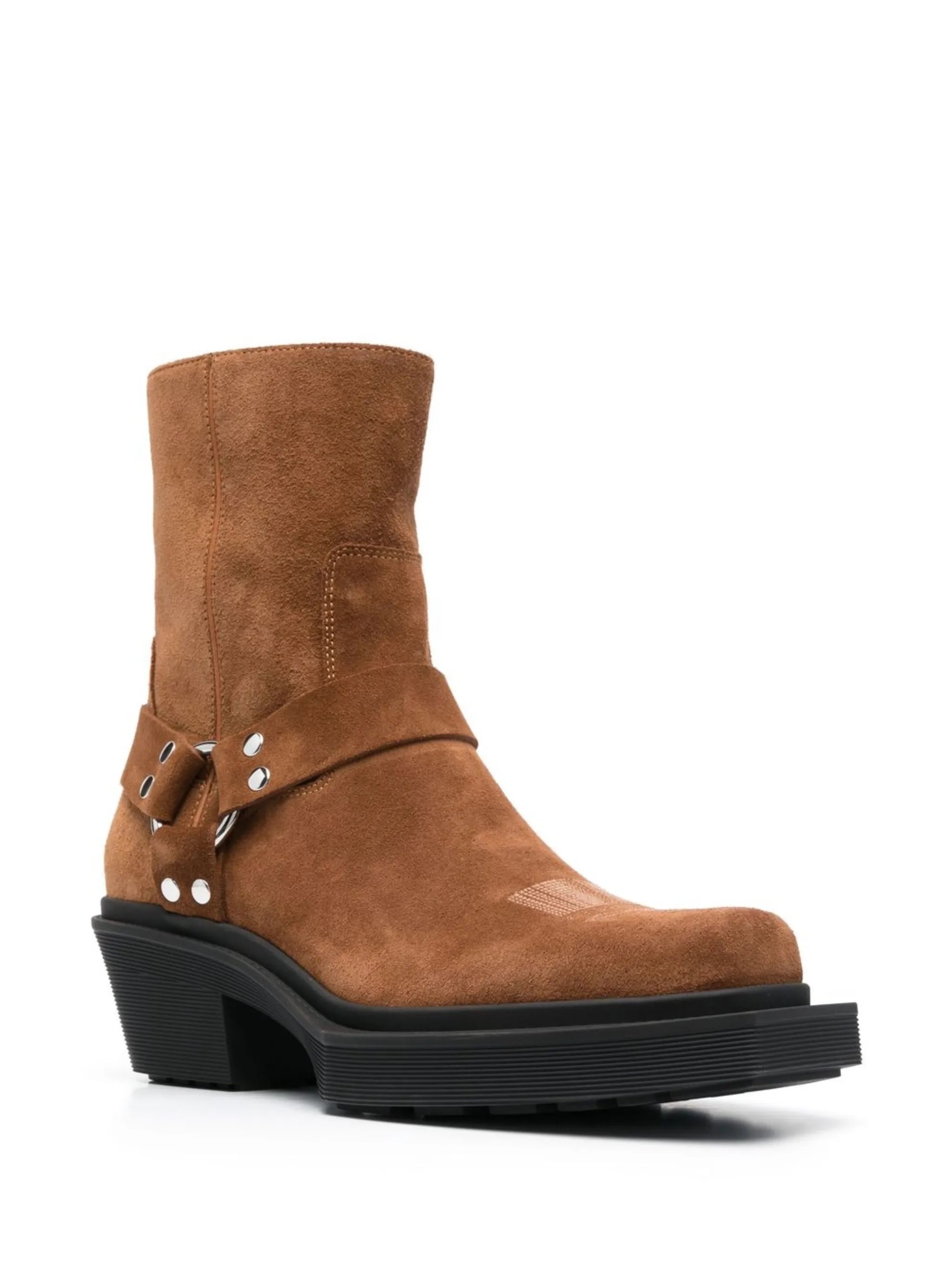 suede Western boots