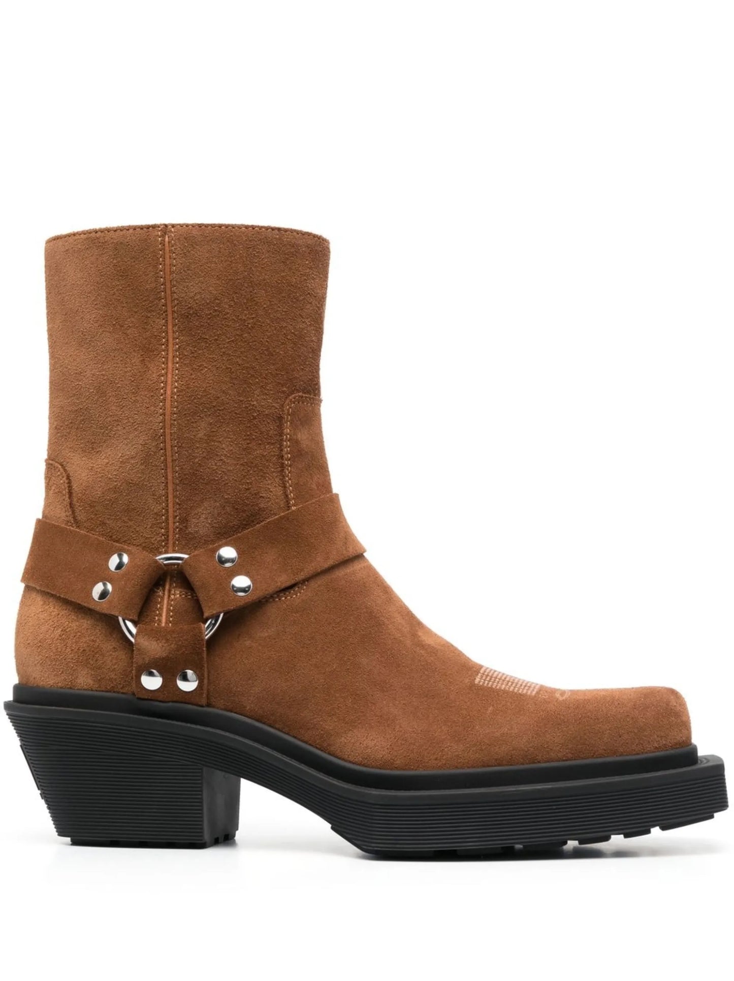 suede Western boots