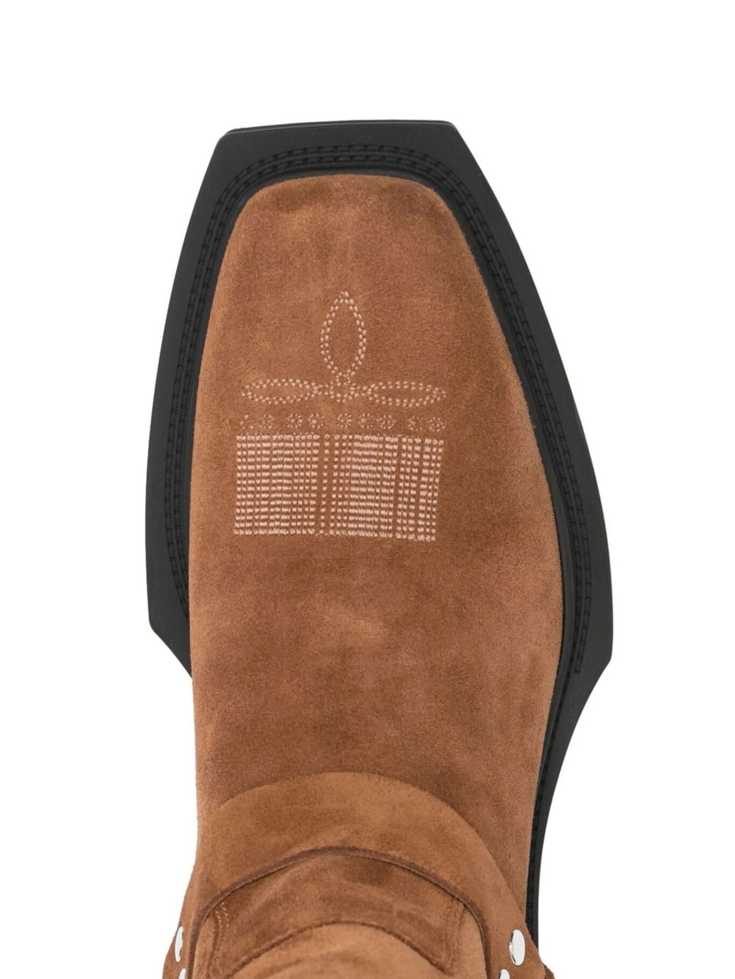 suede Western boots
