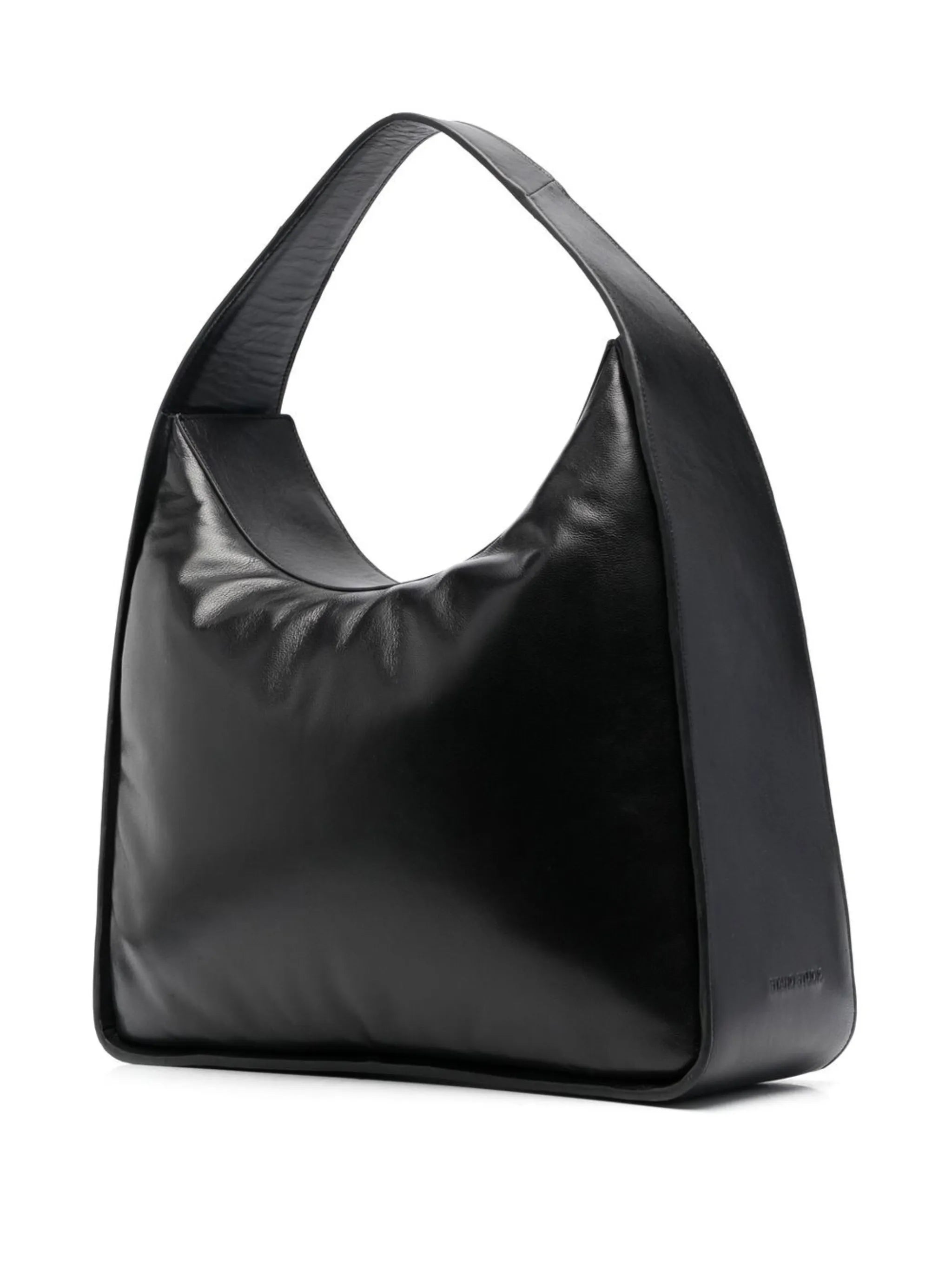 embossed-logo tote bag