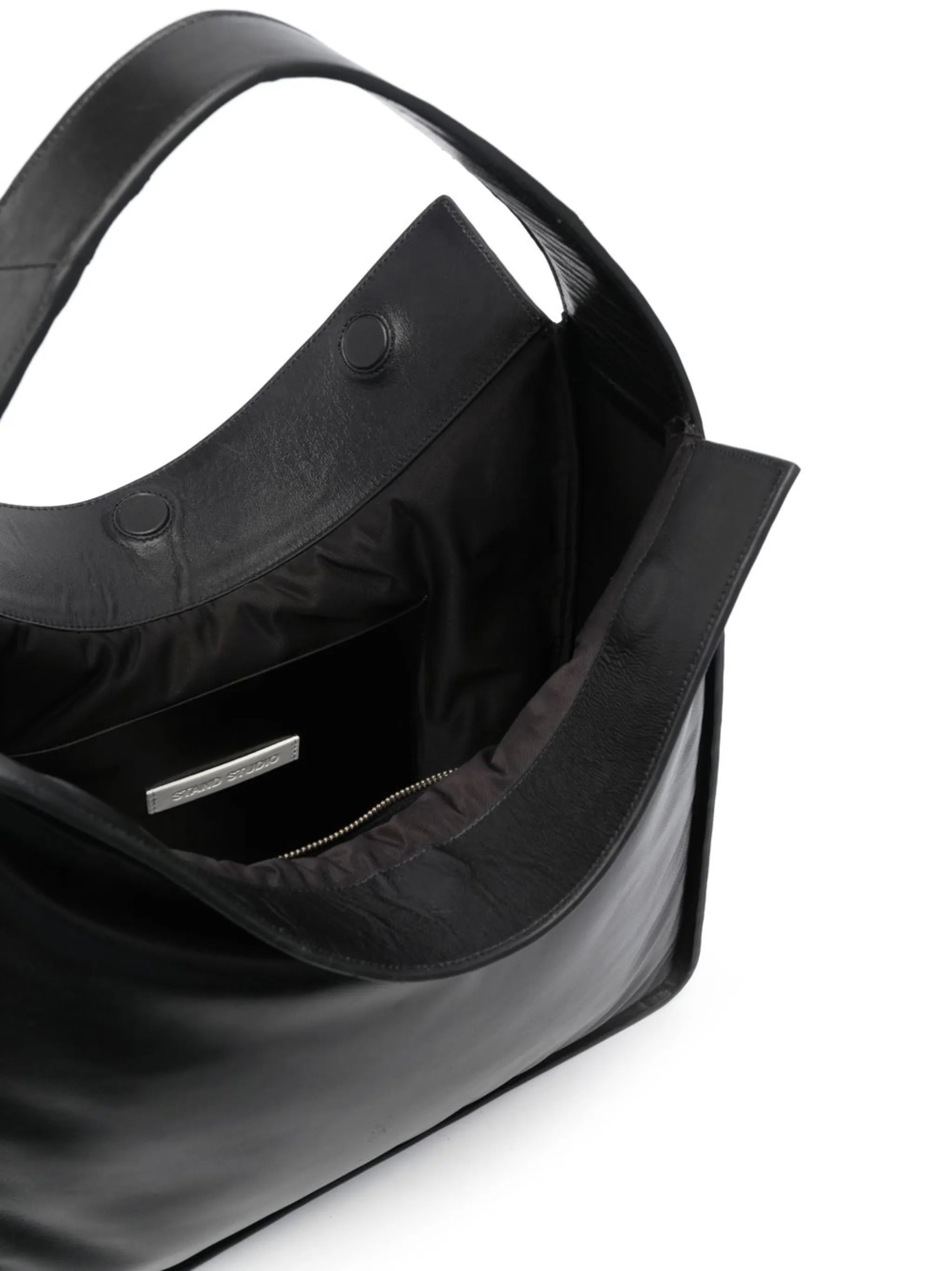 embossed-logo tote bag