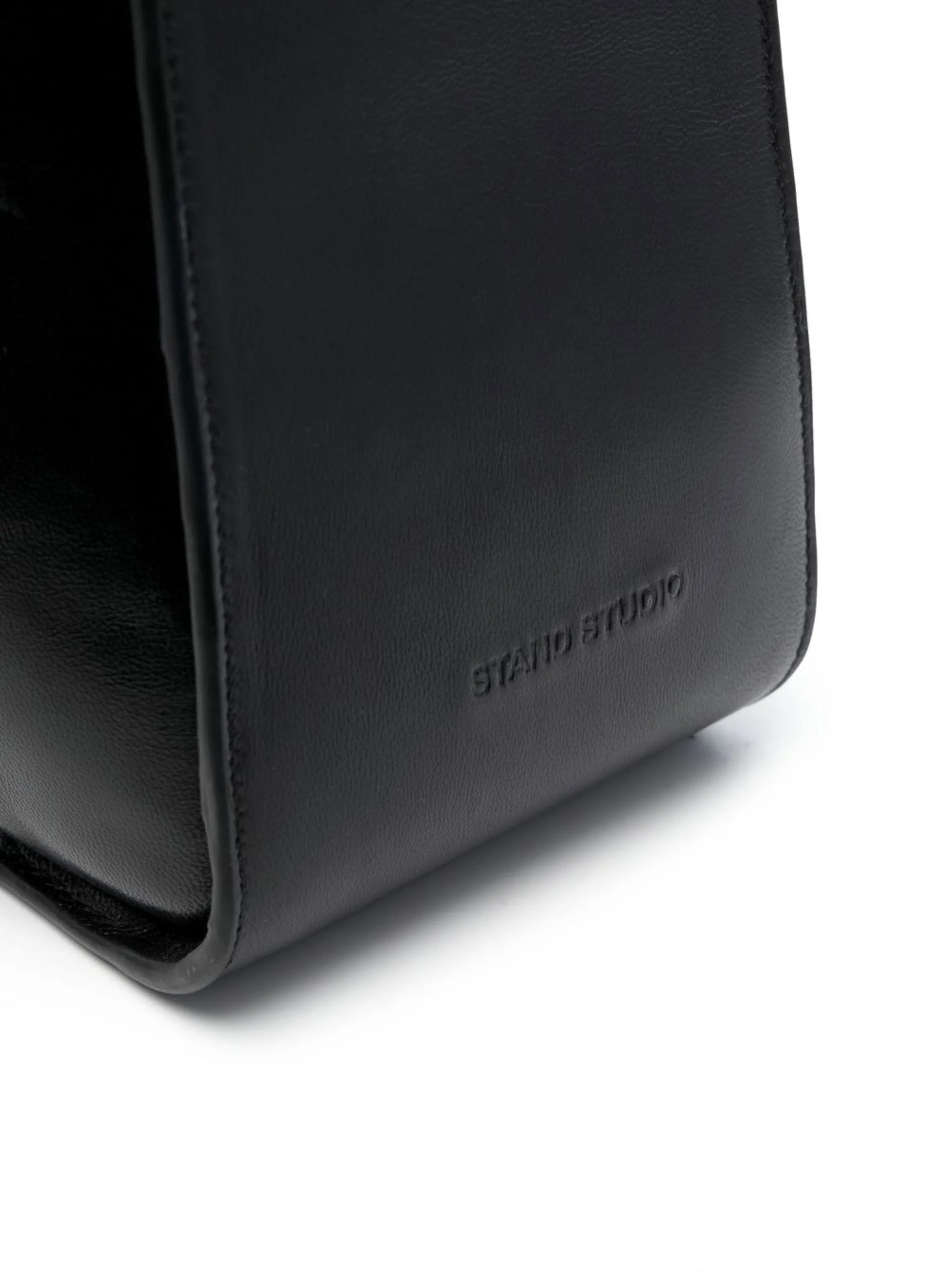 embossed-logo tote bag