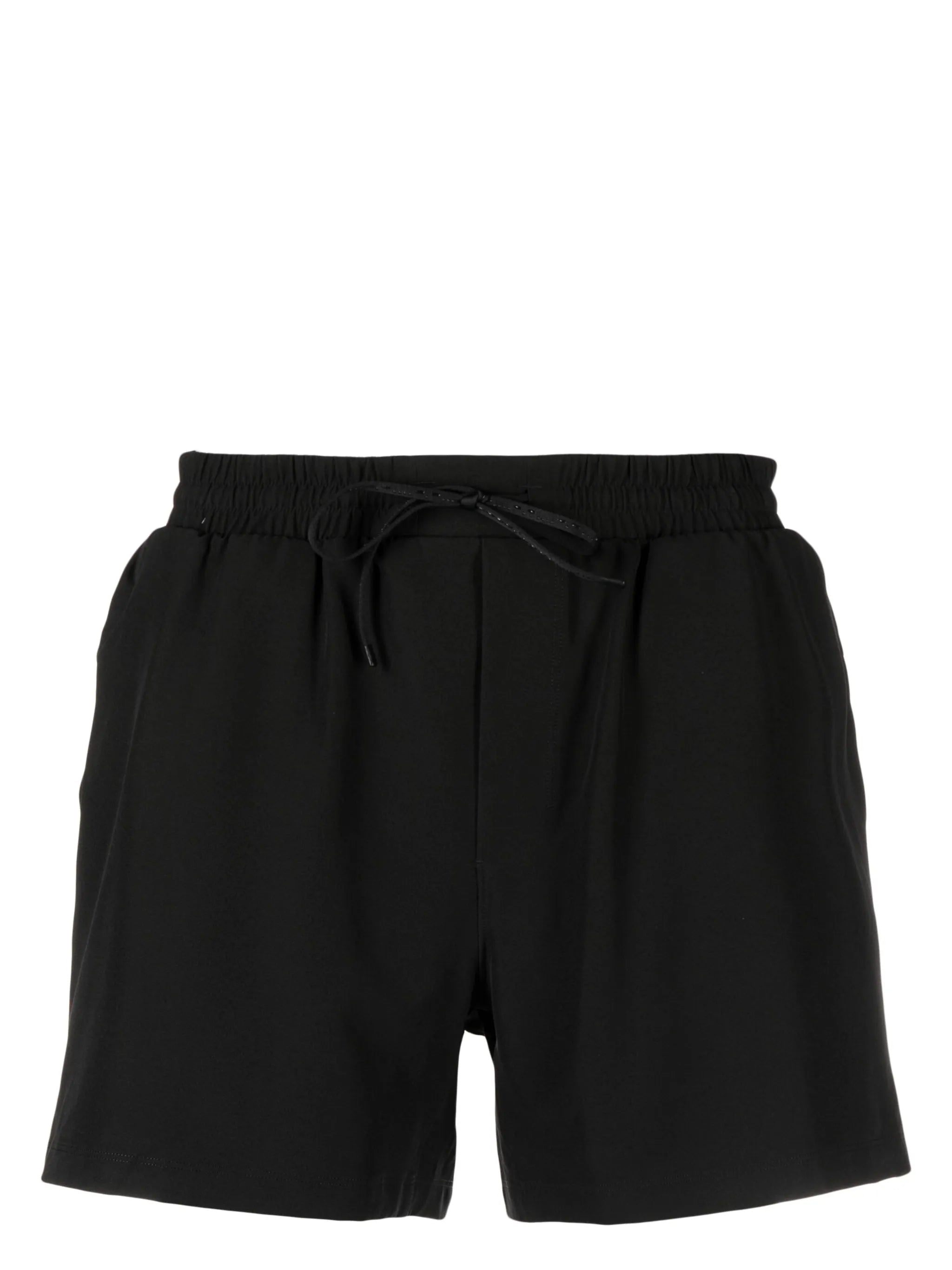 drawstring-waist swim shorts