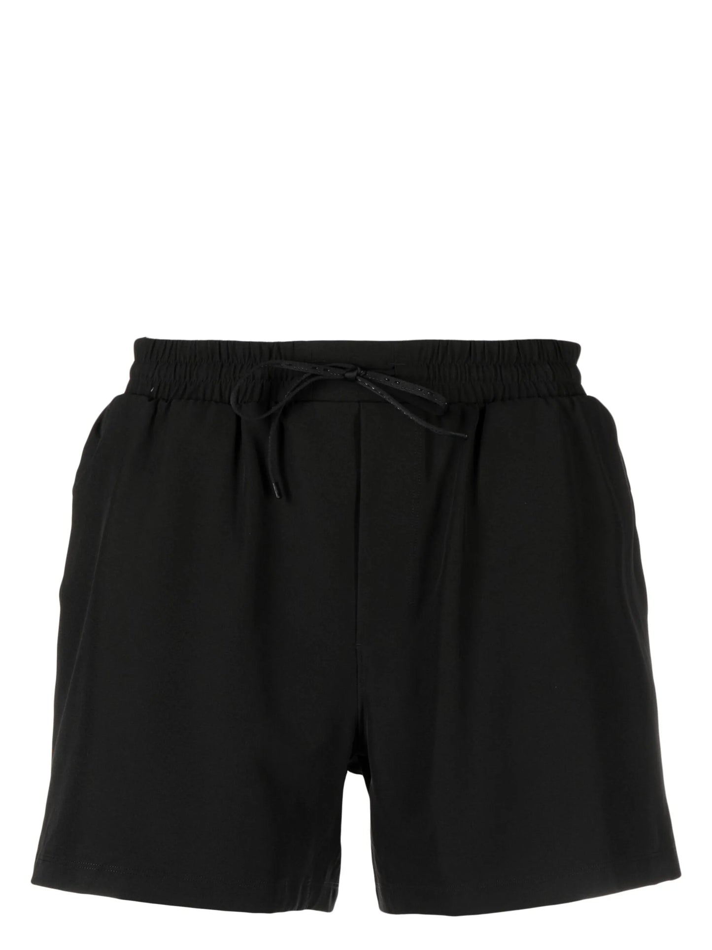 drawstring-waist swim shorts