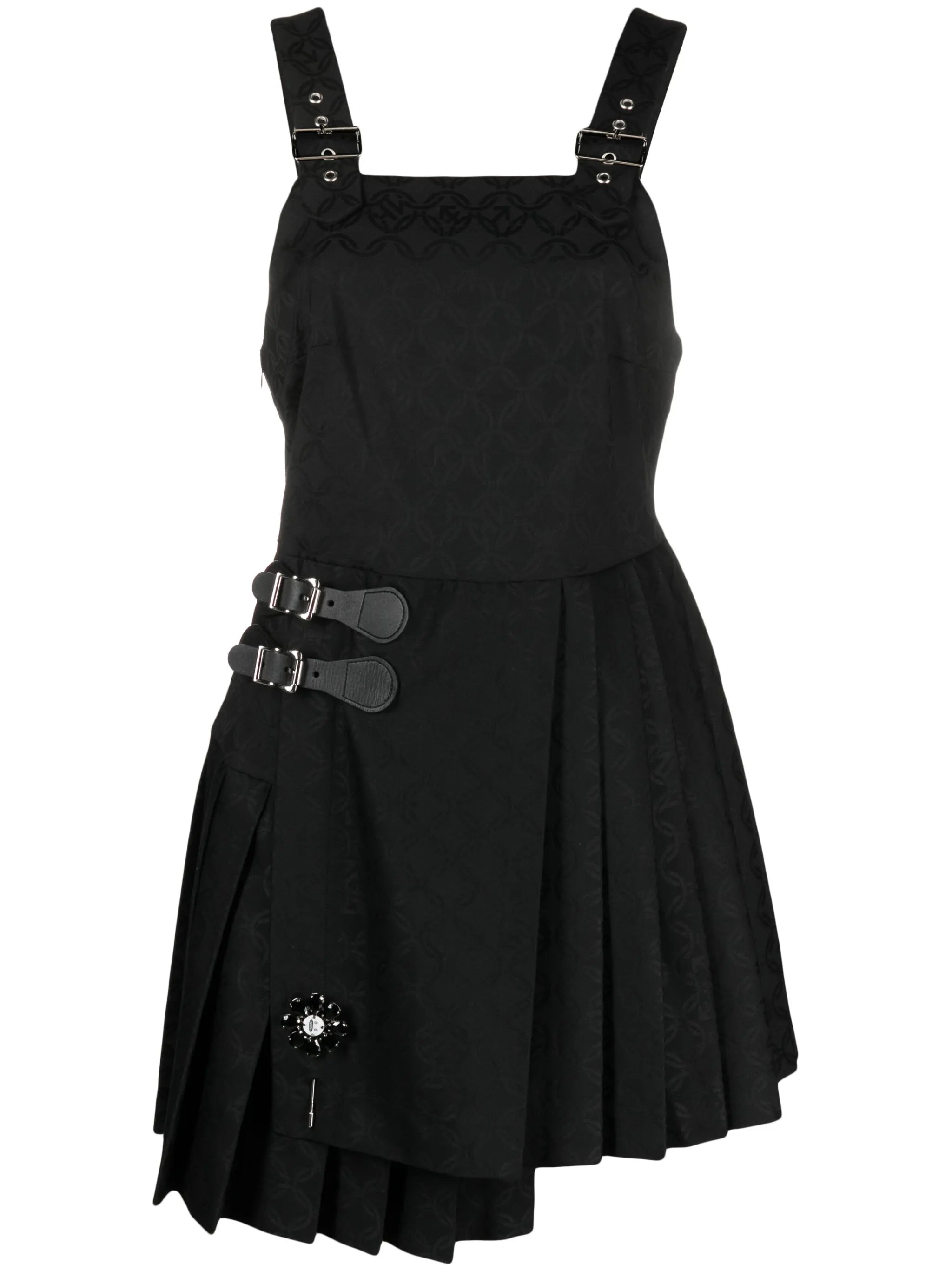 Kilt Gender-jacquard minidress