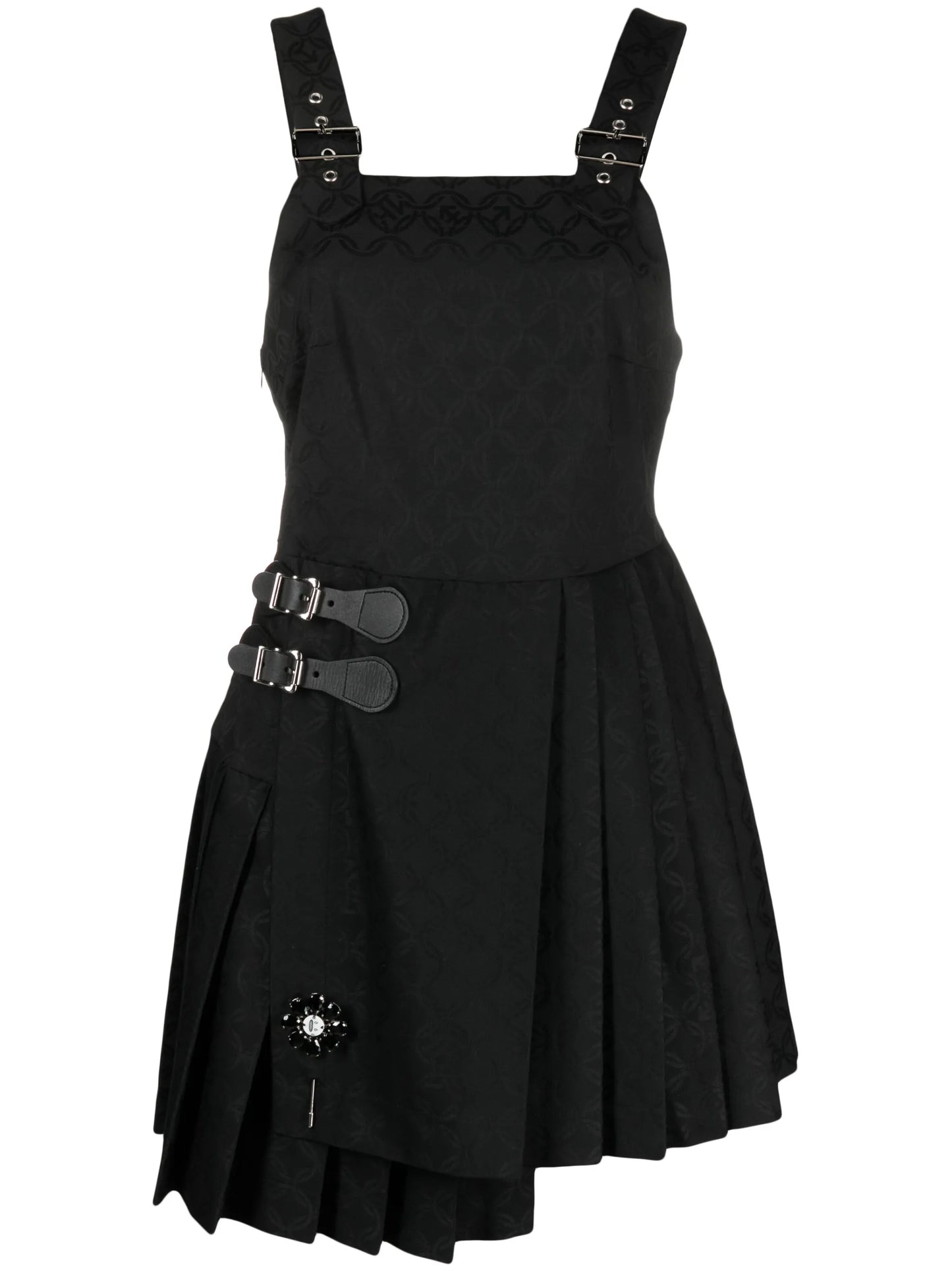 Kilt Gender-jacquard minidress