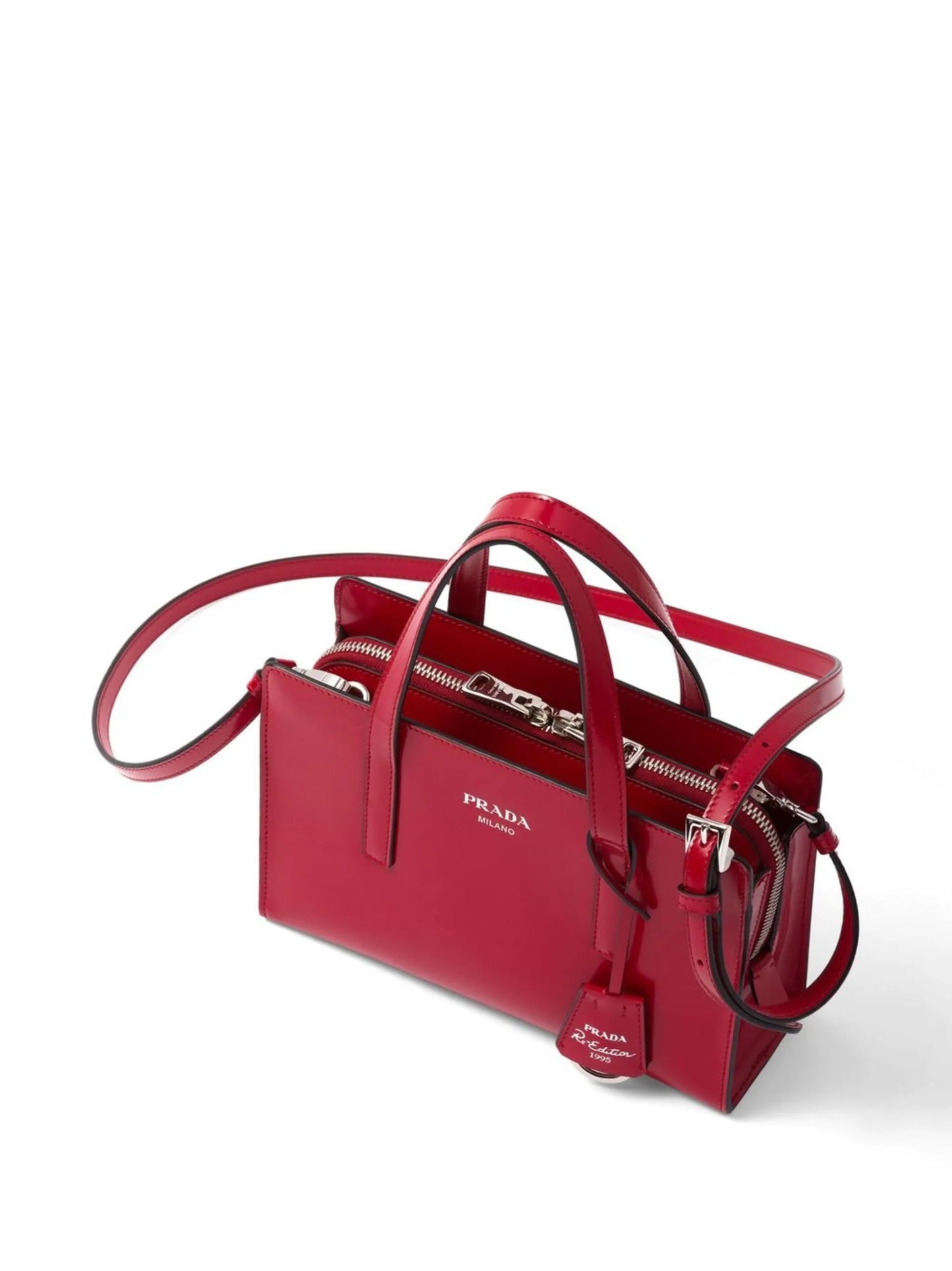 mini Re-Edition 1995 brushed leather tote bag