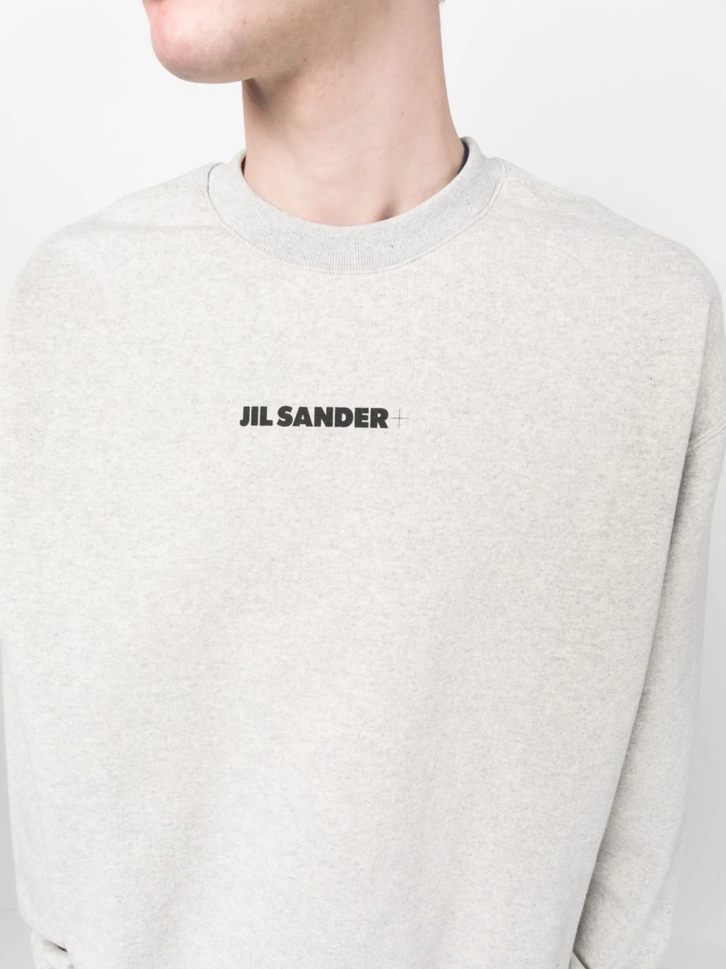 logo-print cotton sweatshirt