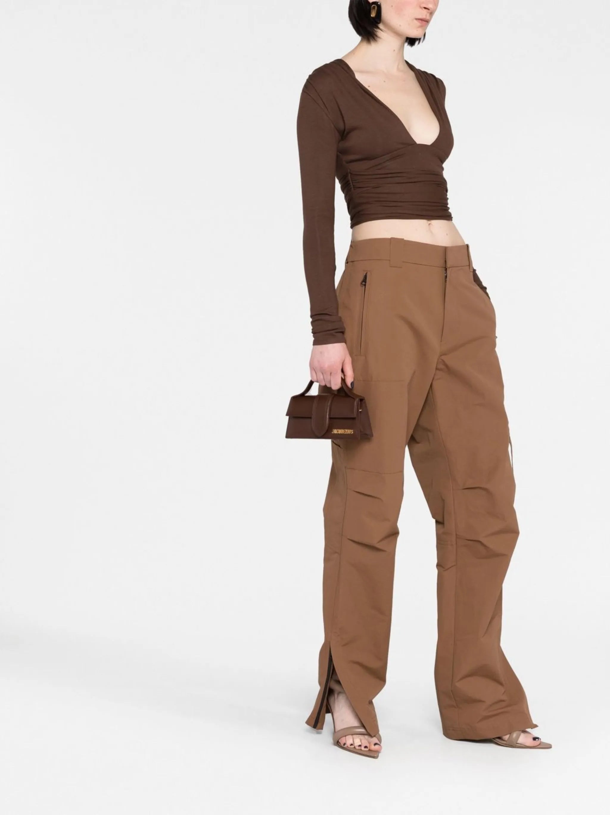 Le Bambino leather tote bag