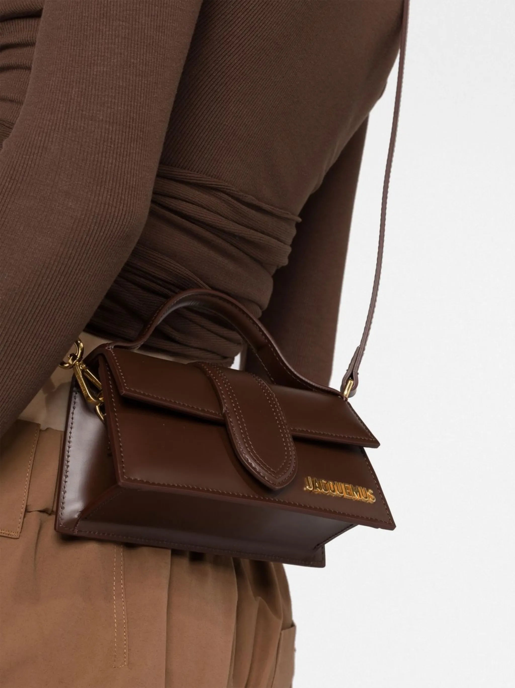 Le Bambino leather tote bag
