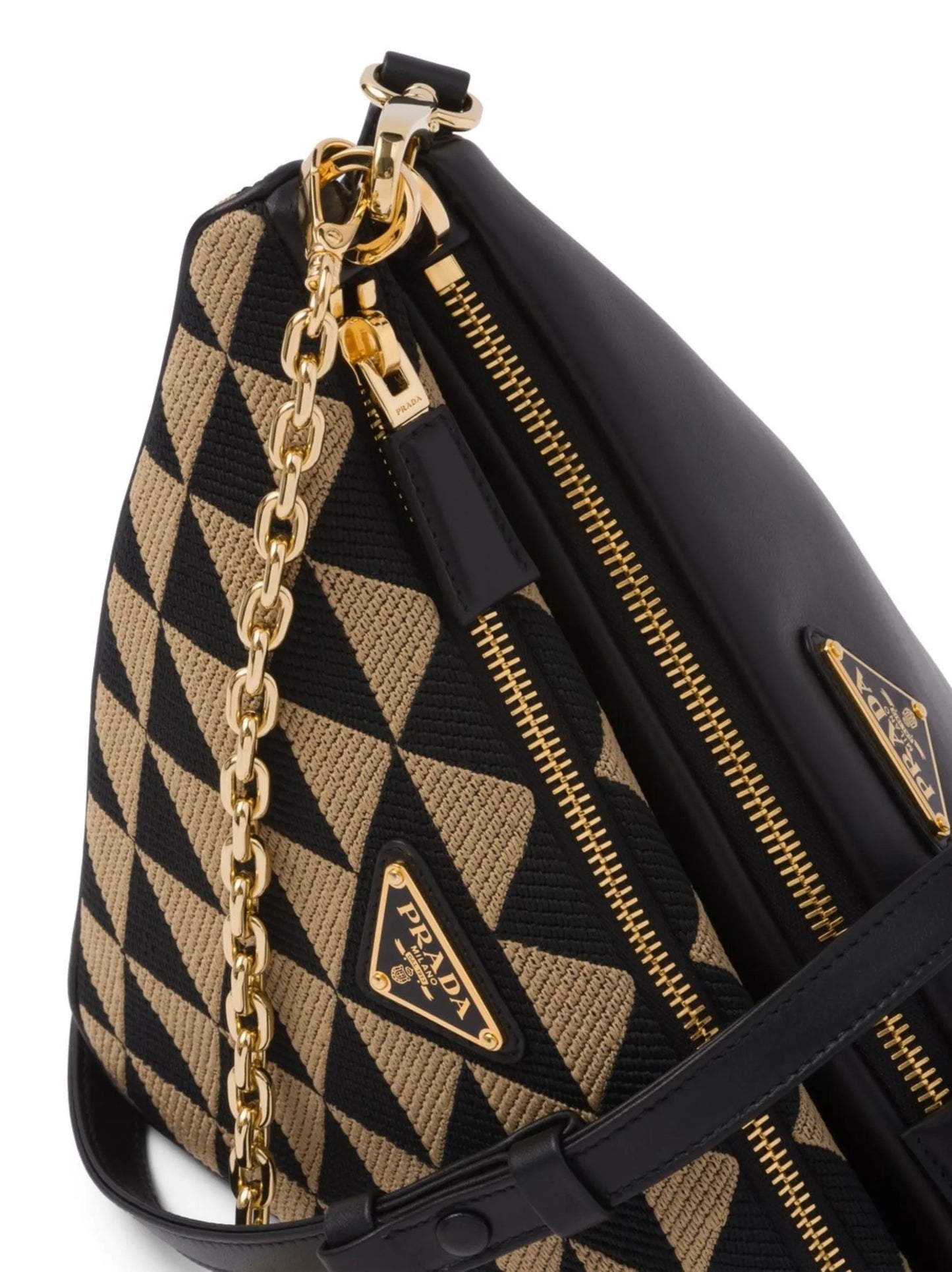 Symbole embroidered mini bag