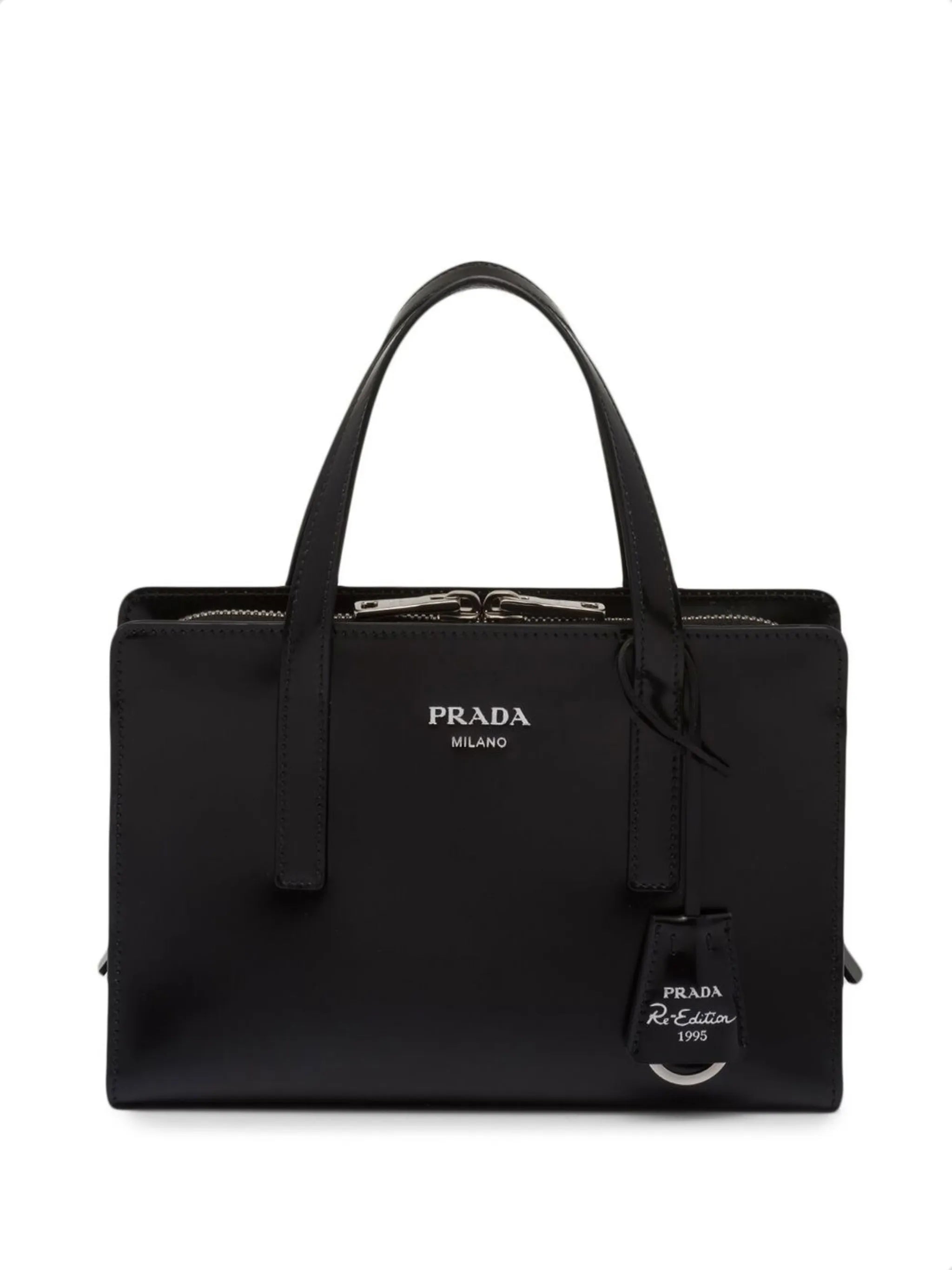 mini Re-Edition 1995 brushed-leather tote bag