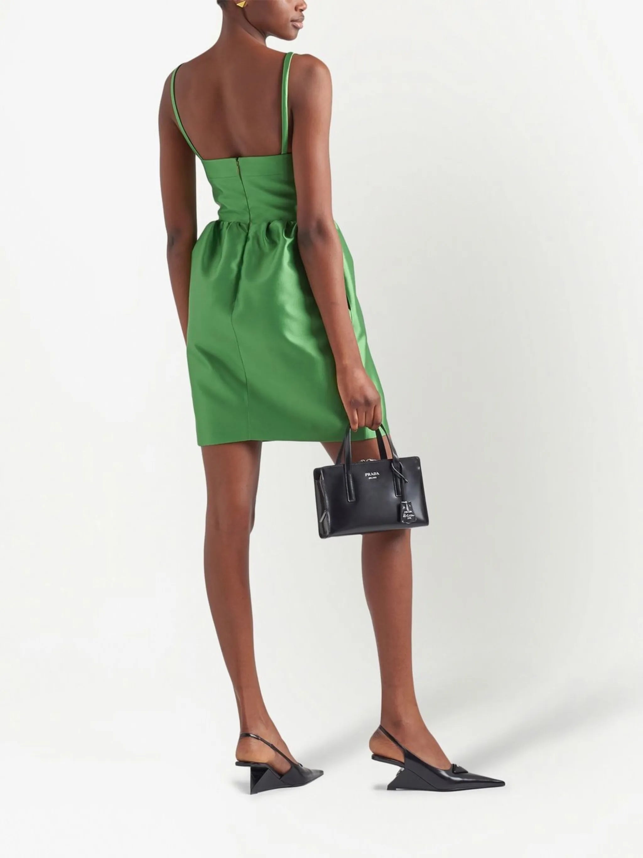 mini Re-Edition 1995 brushed-leather tote bag