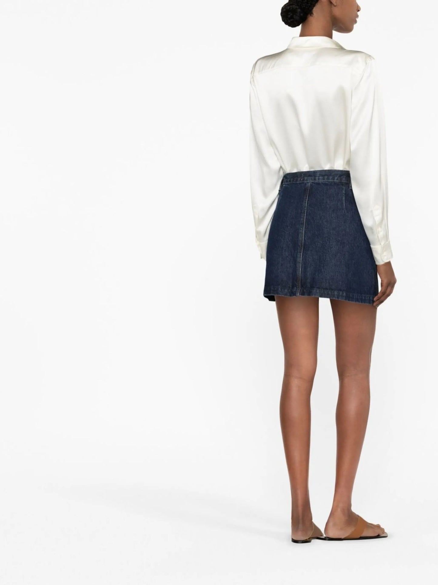 silk longsleeved shirt