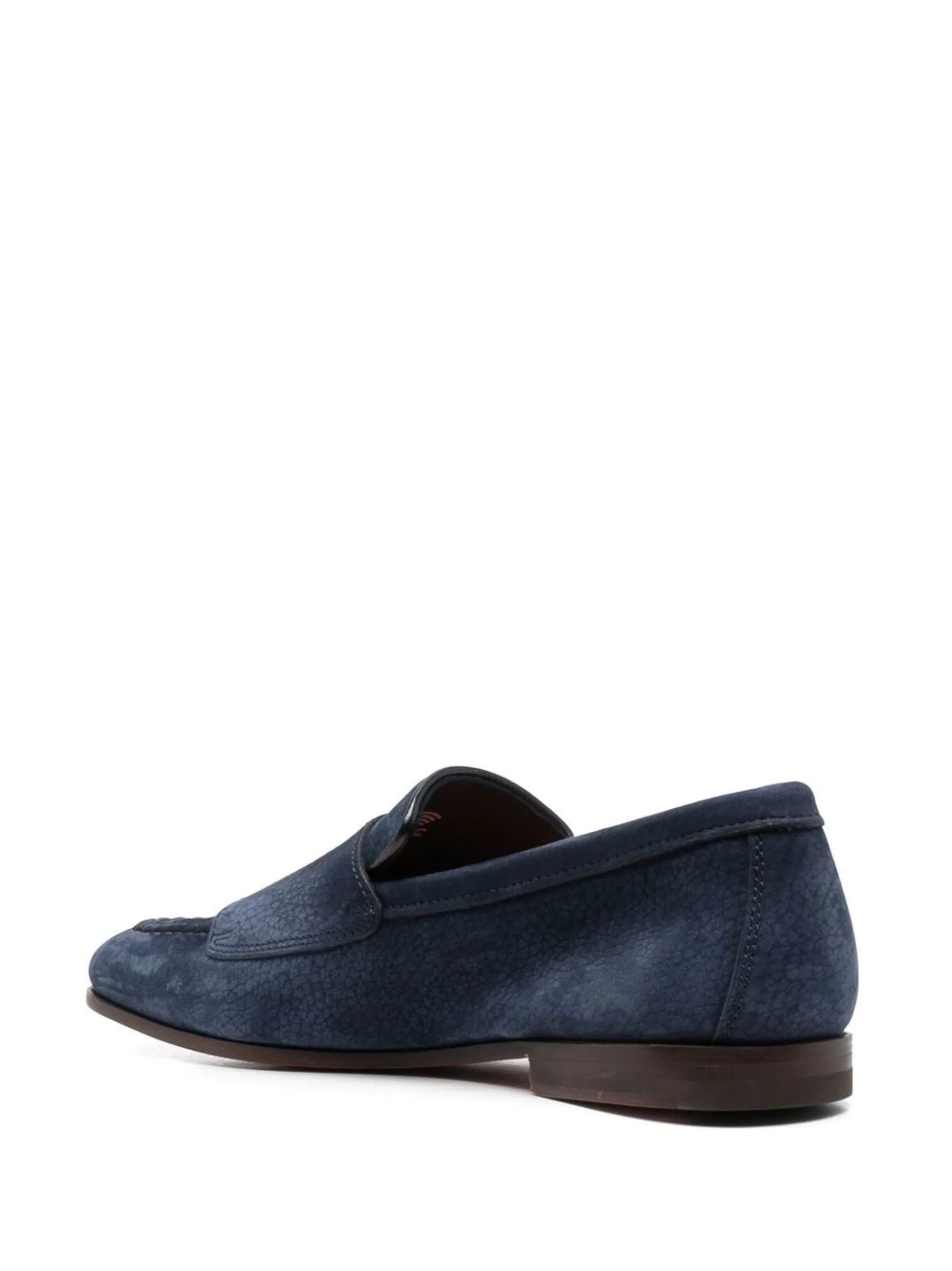 suede-leather monk shoes