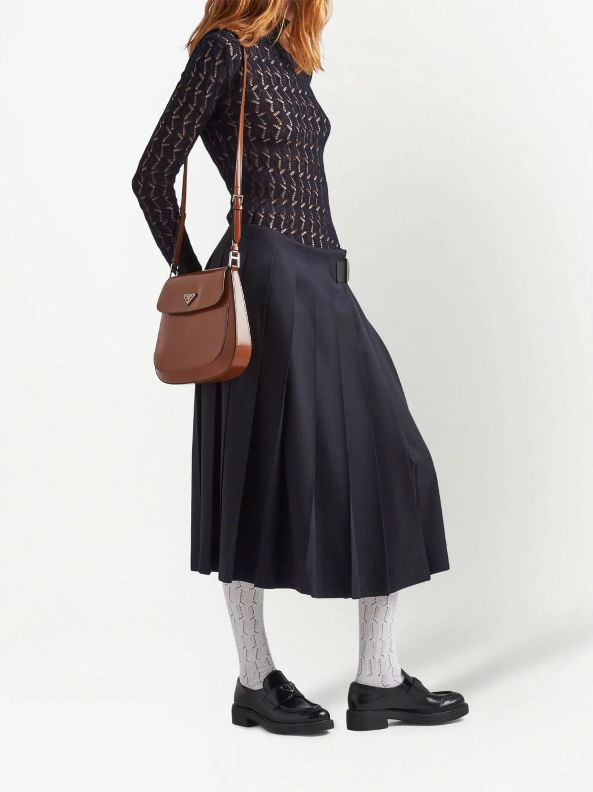 Cleo leather shoulder bag