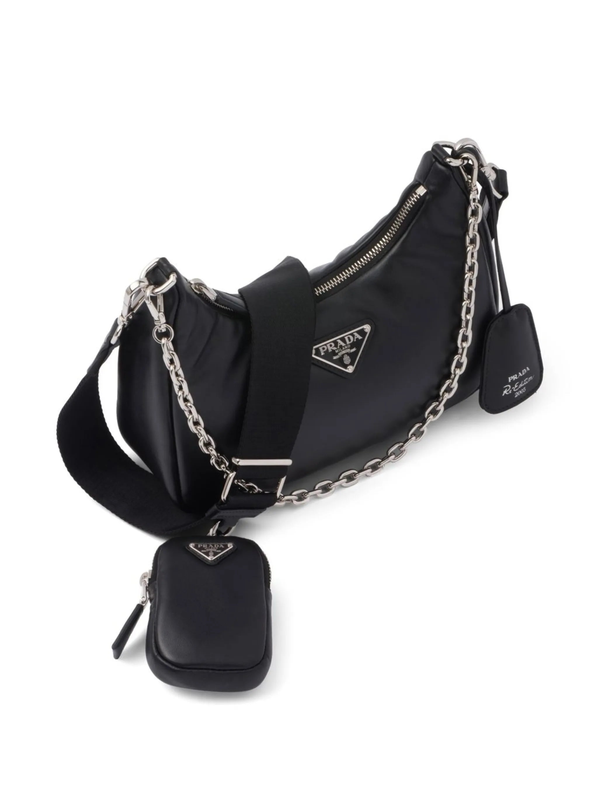 Re-Edition 2005 padded leather shoulder bag