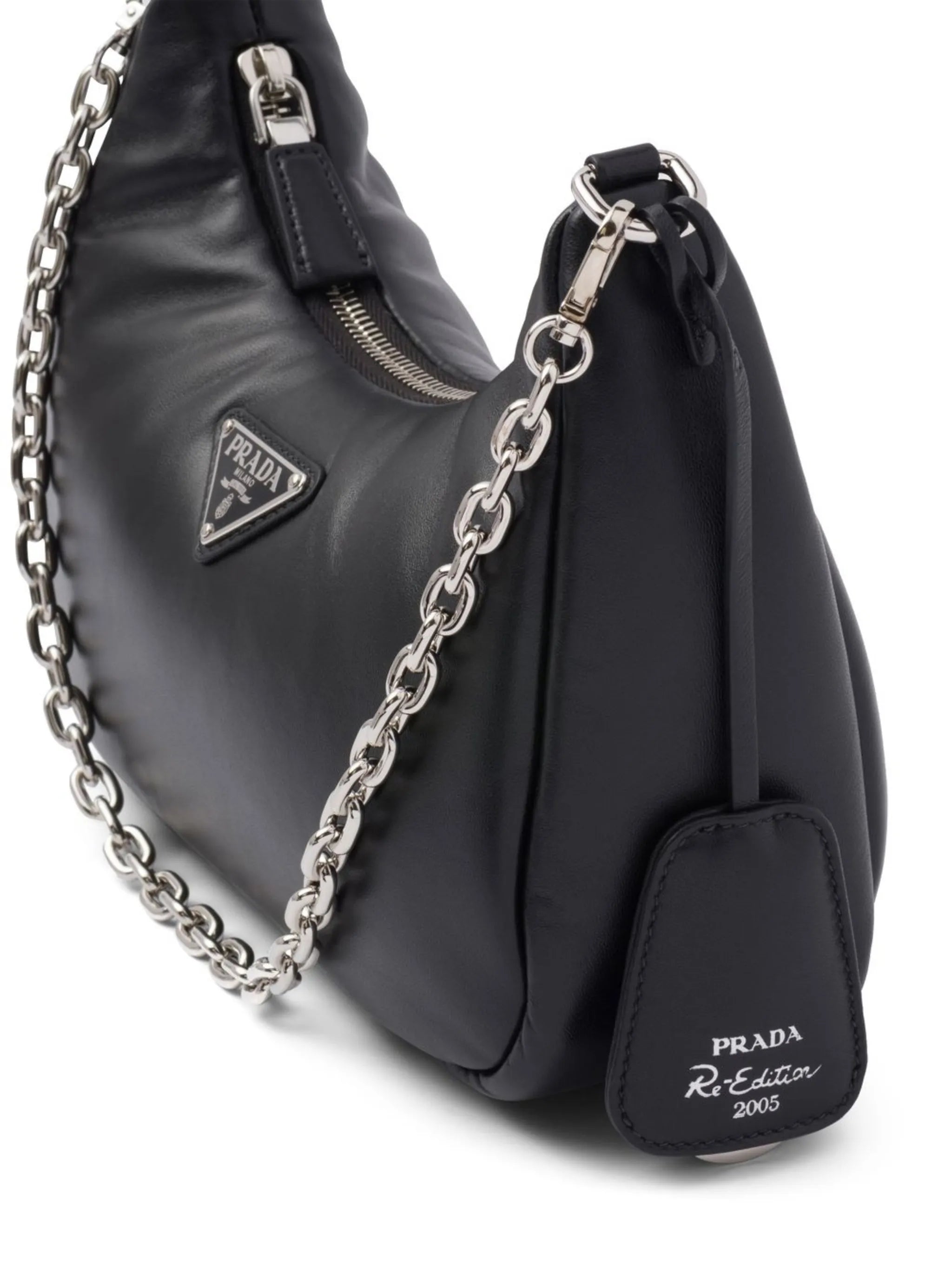 Re-Edition 2005 padded leather shoulder bag