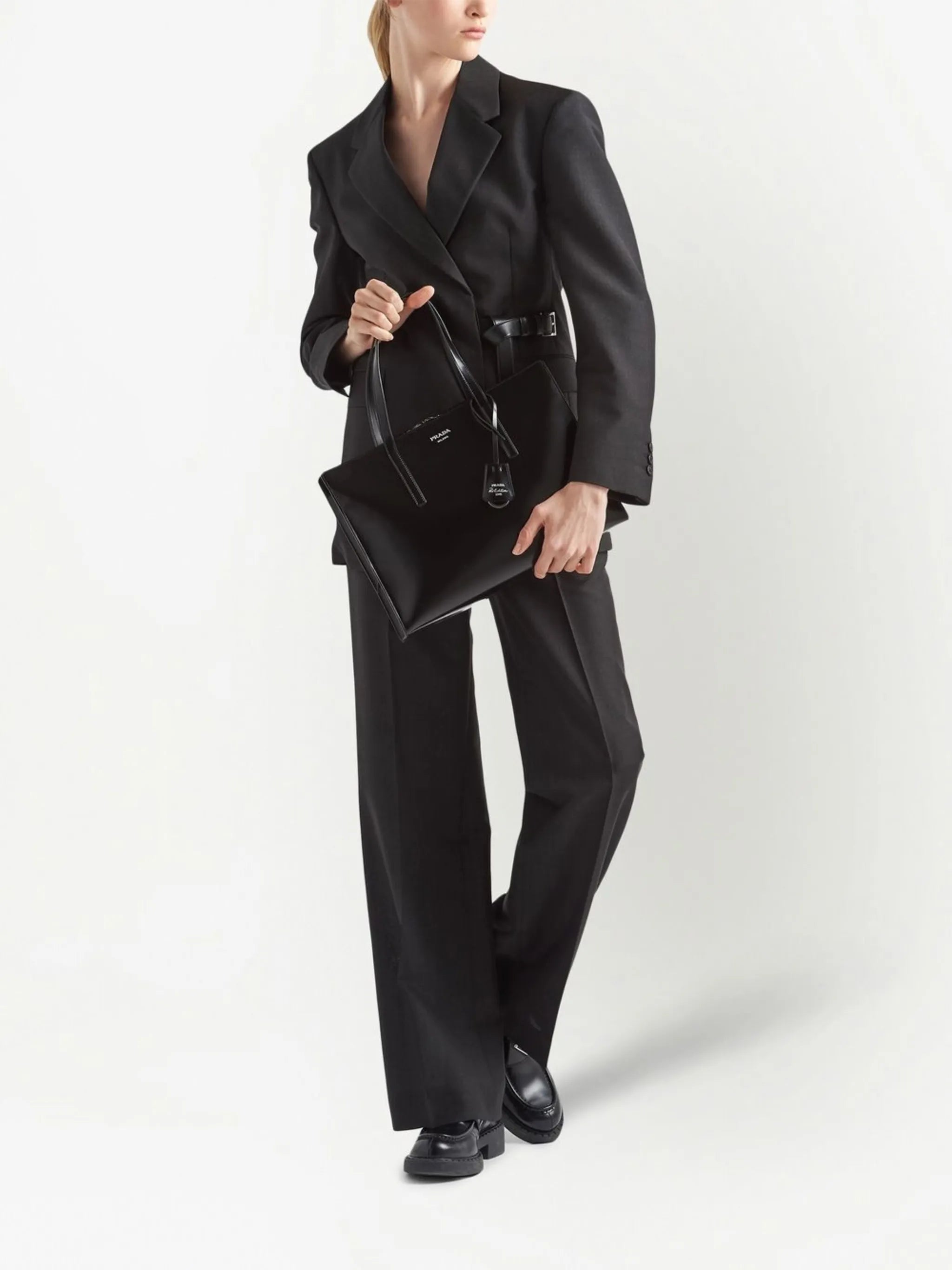 Re-Edition 1995 brushed-leather handbag