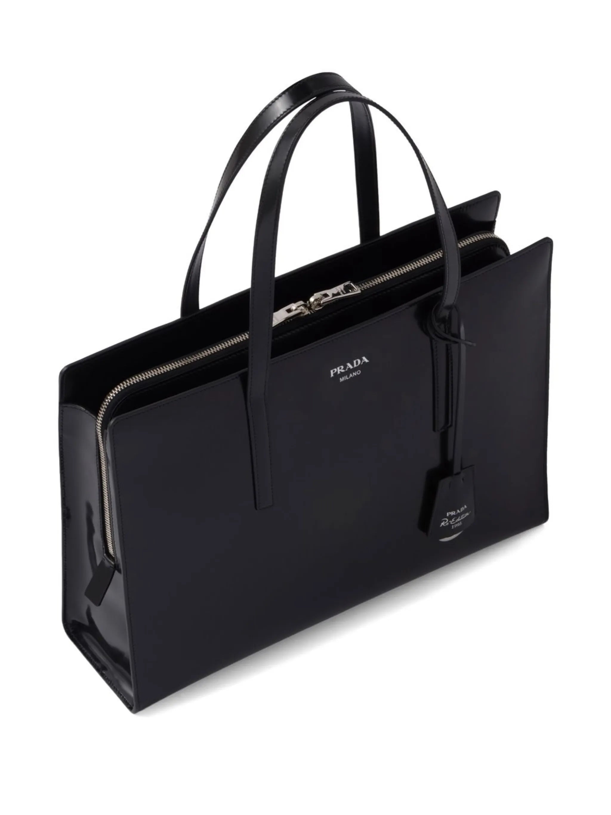 Re-Edition 1995 brushed-leather handbag