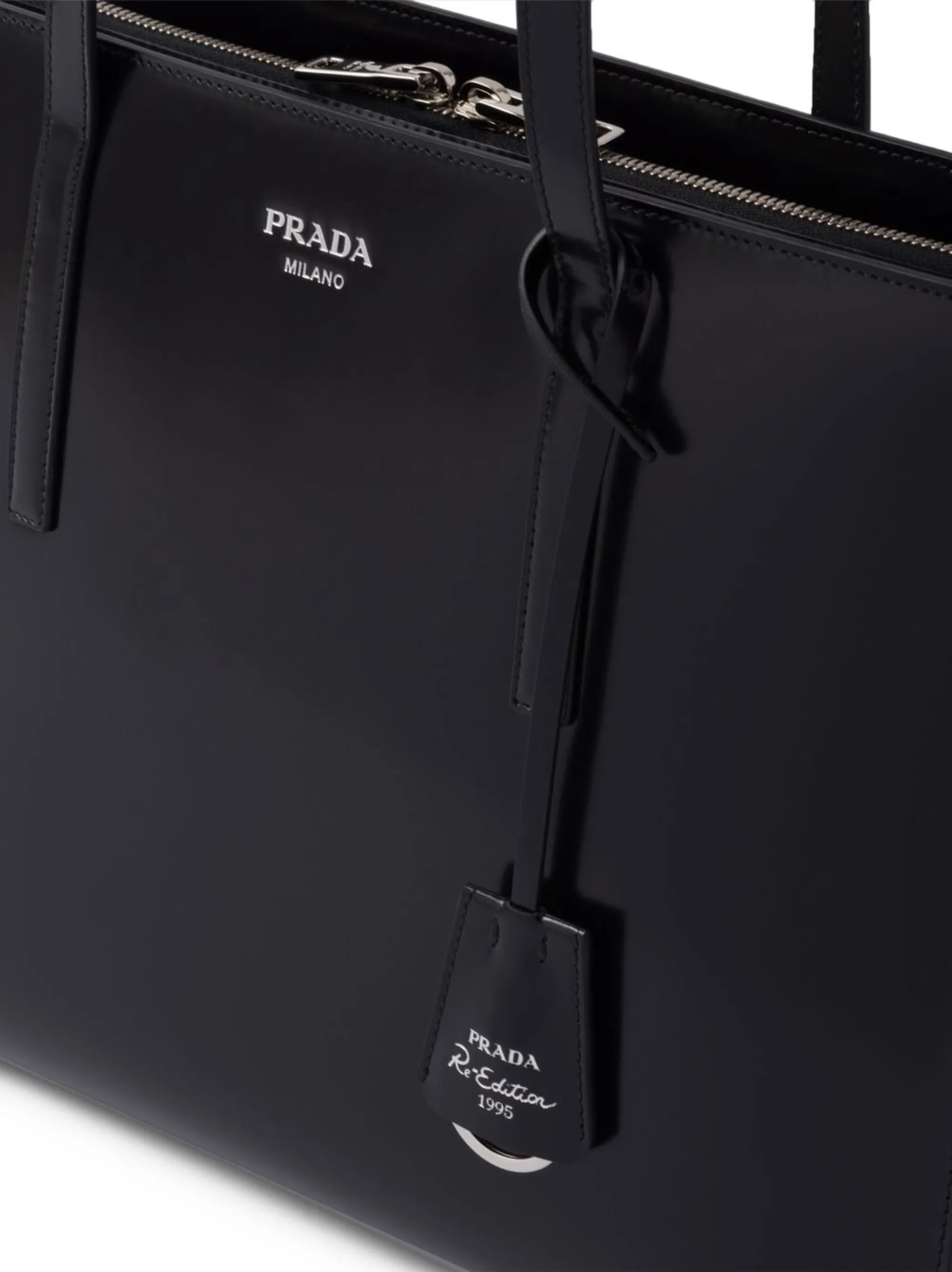 Re-Edition 1995 brushed-leather handbag