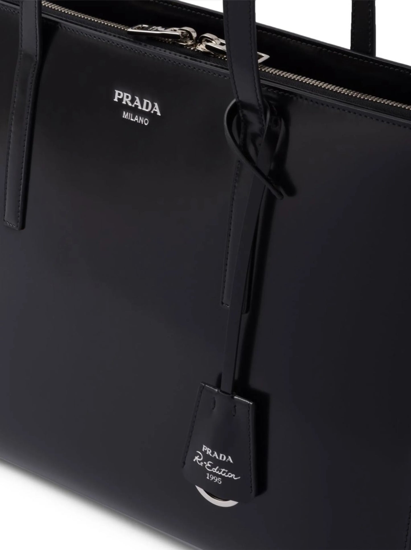 Re-Edition 1995 brushed-leather handbag