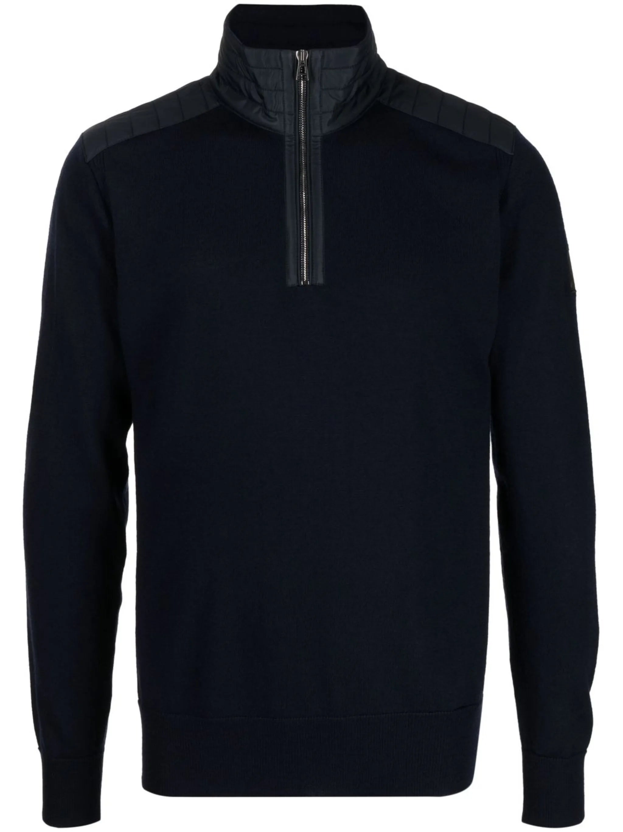 Kilminton logo-patch jumper