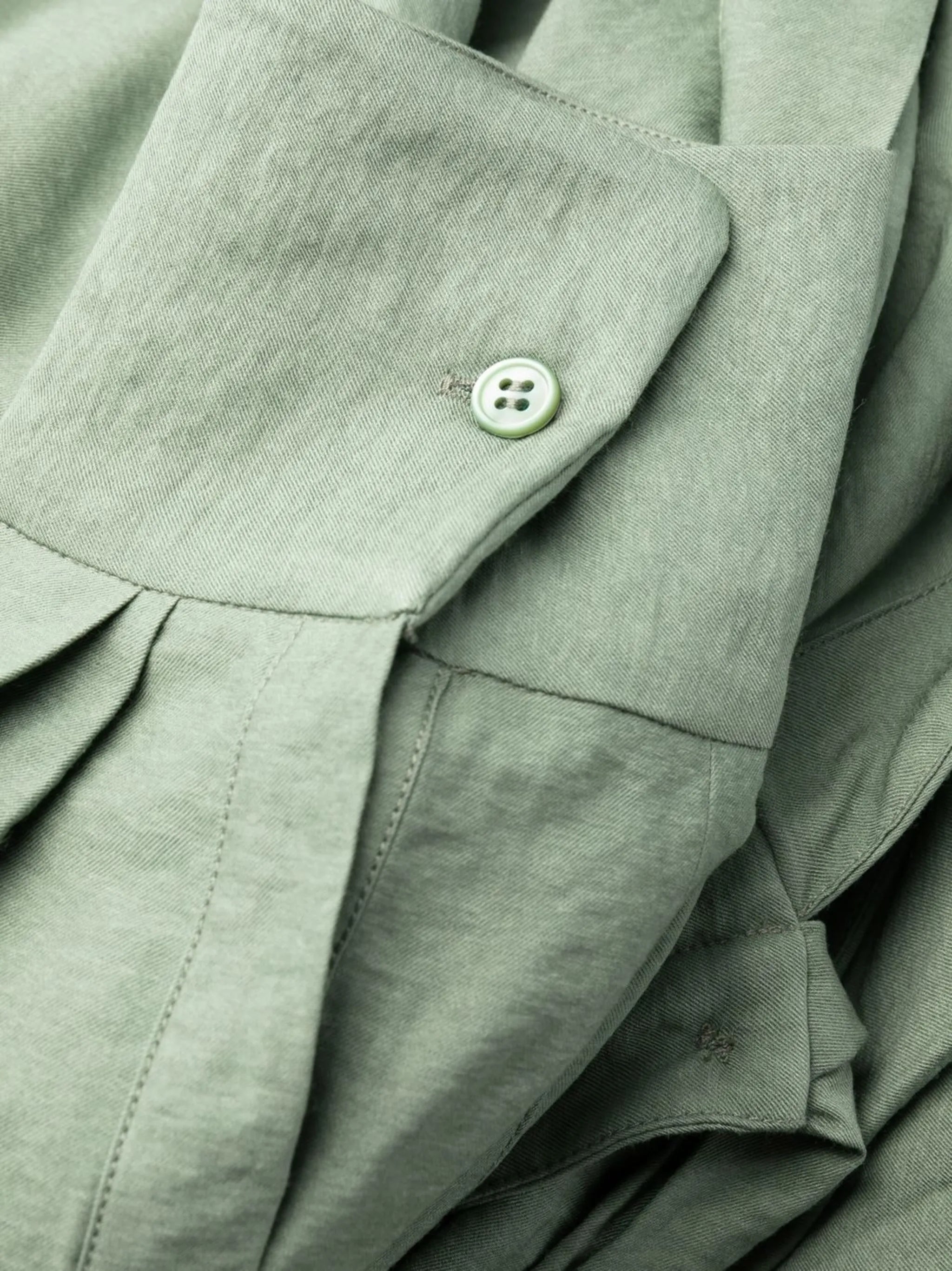 La Robe Bahia draped shirtdress