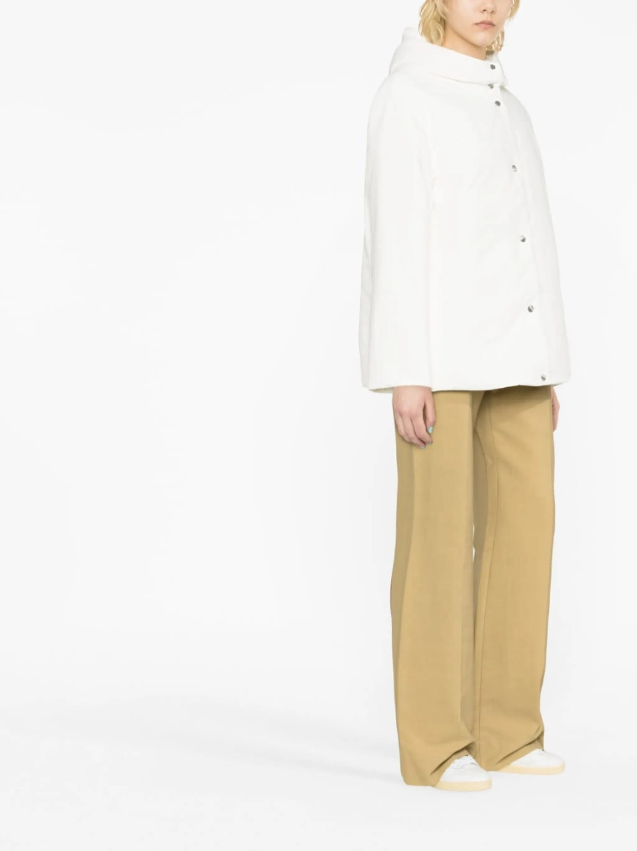 hooded parka coat